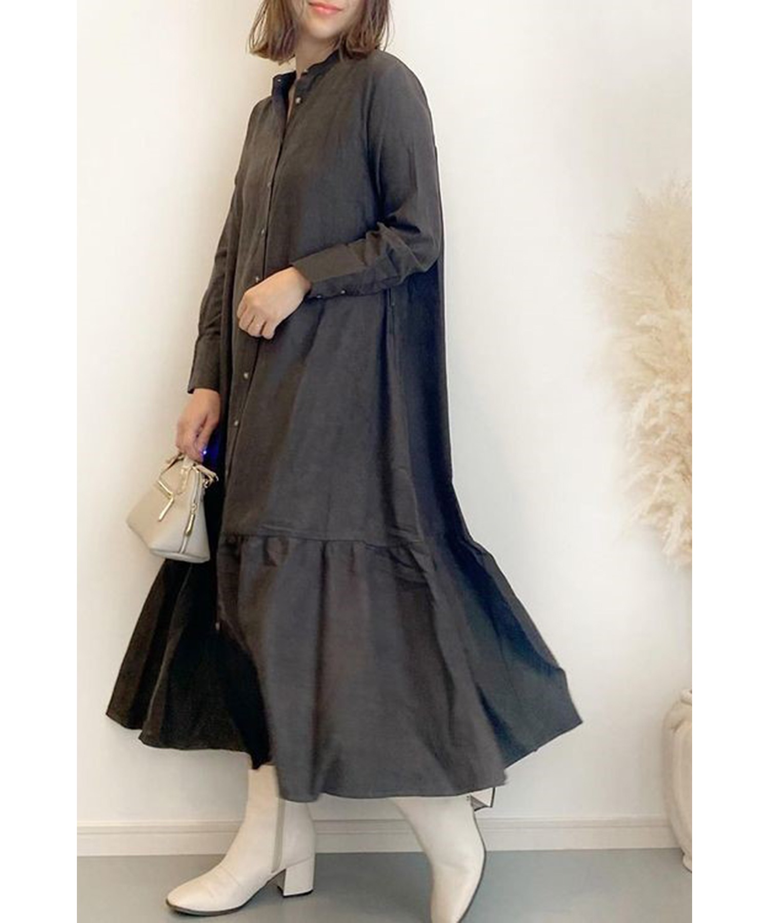 model：H162 着用サイズ：FREE