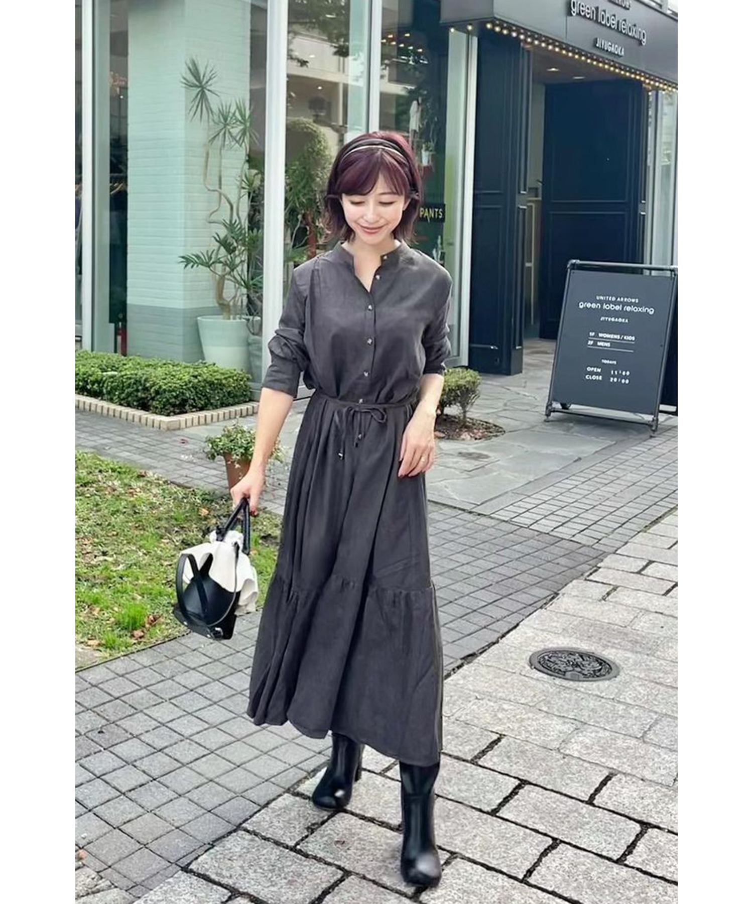model：H153 着用サイズ：FREE