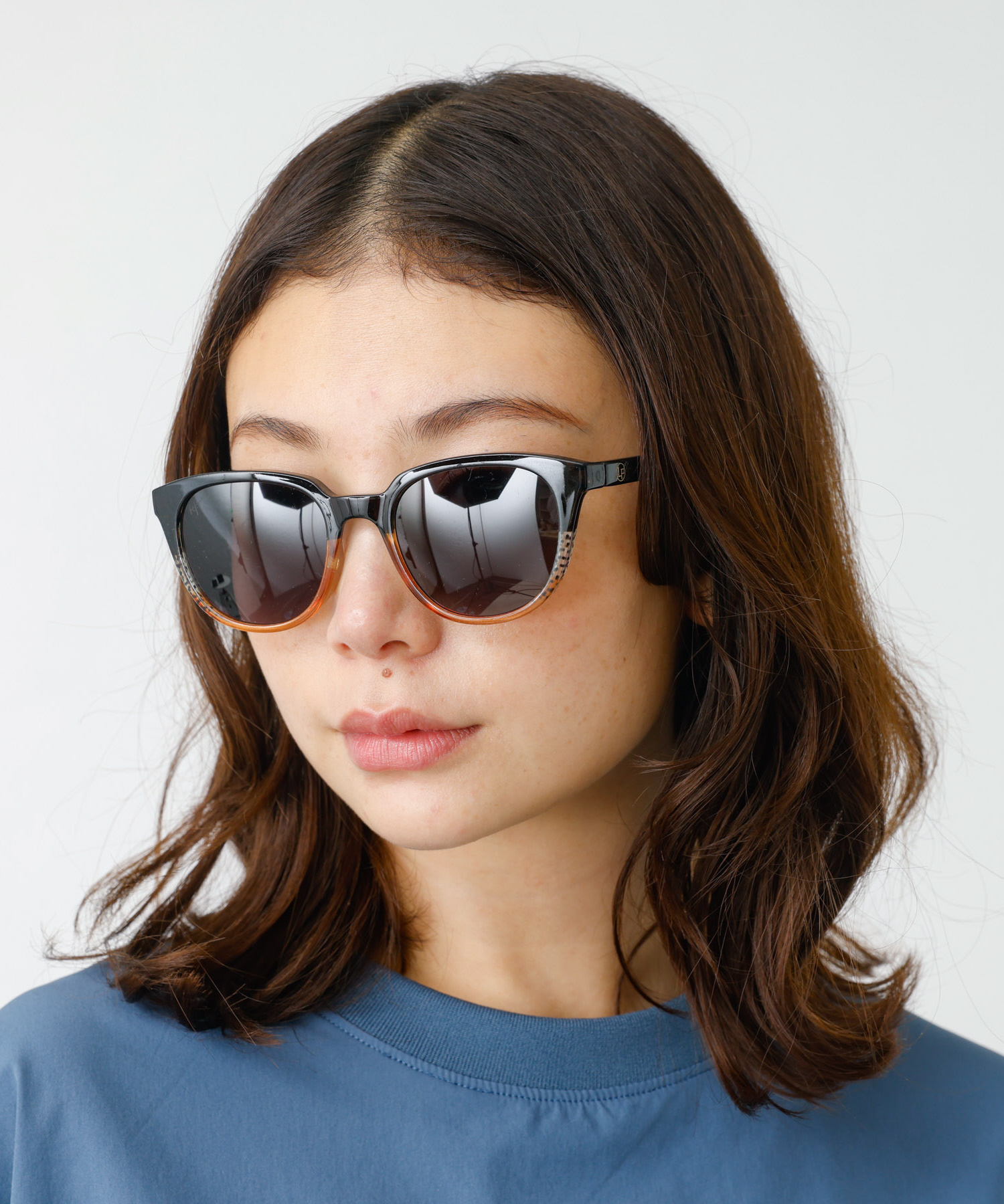 キャッツアイサングラス / ZEISSレンズ ルージュ ヴィフ ラクレ Rouge vif la cle LE FOON ⁄ ルフォーン