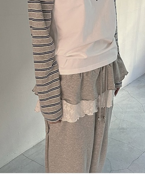 A'GEM/9 × .kom 『 FANCY CLUB/ファンシークラブ』 FRILL LACE