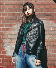 シープレザー ダブルライダースJK