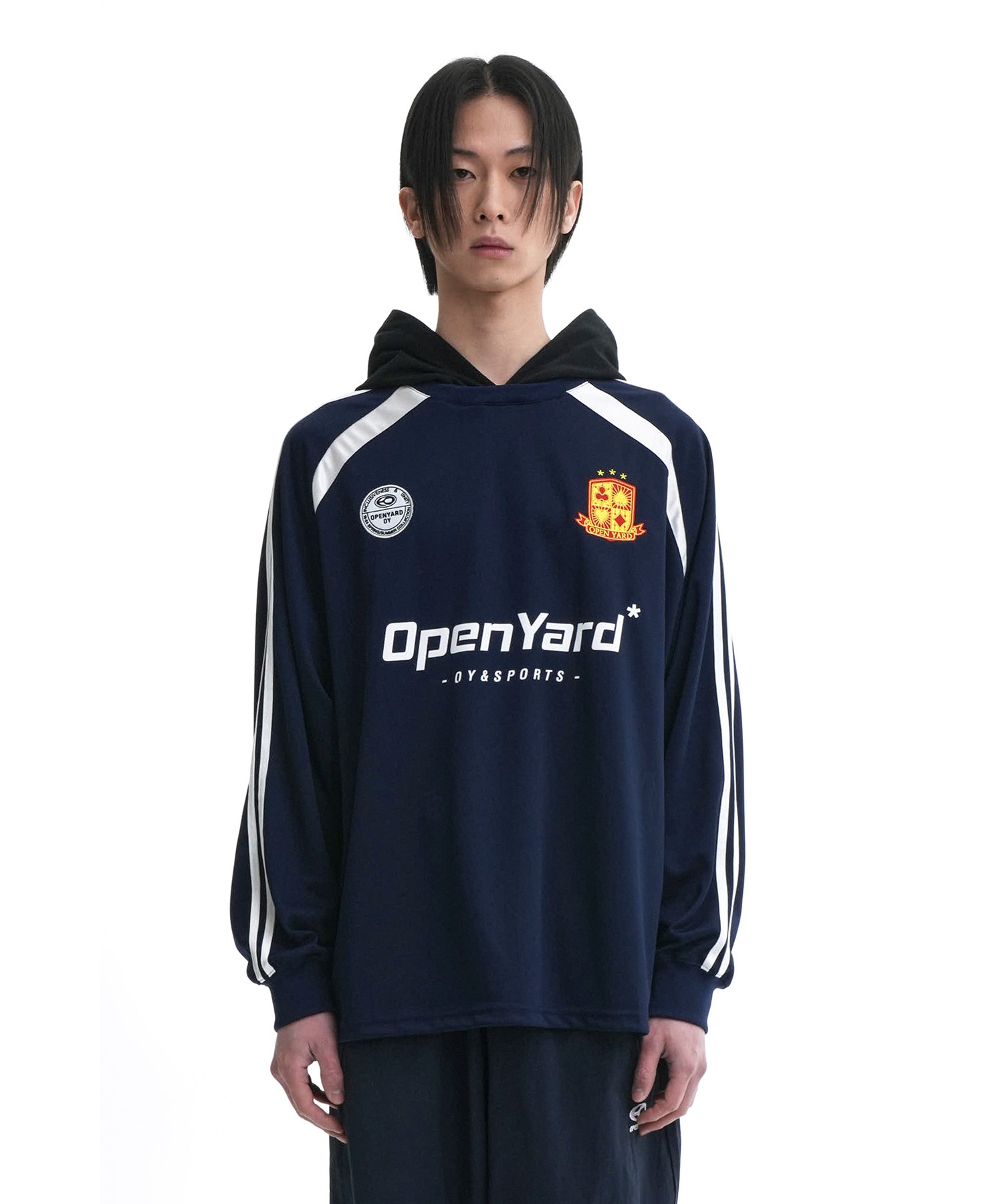 OY/オーワイ』 SPORTY OPYD HOODIE L.S T/フード付き スポーティー長袖