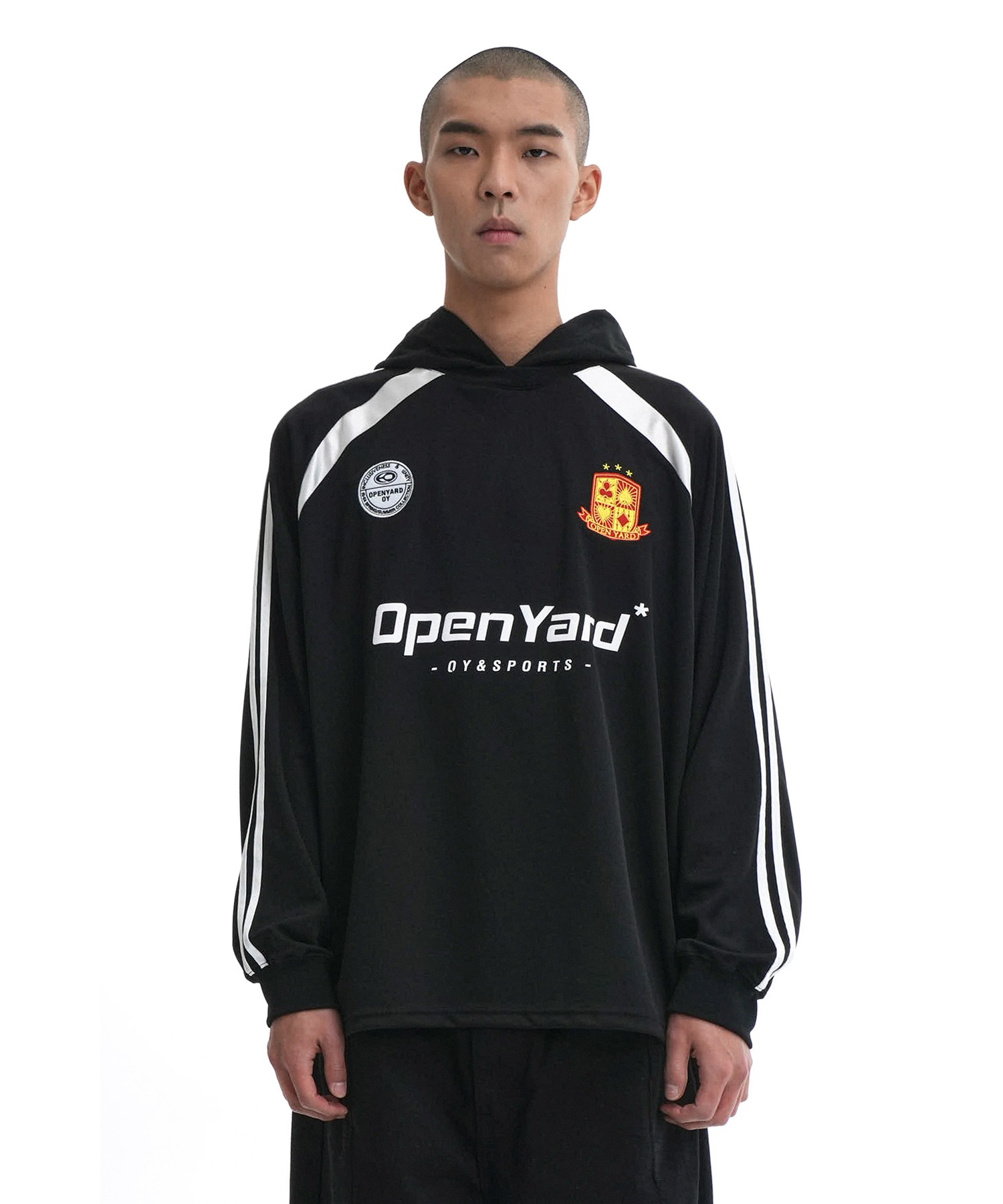 OY/オーワイ』 SPORTY OPYD HOODIE L.S T/フード付き スポーティー長袖 