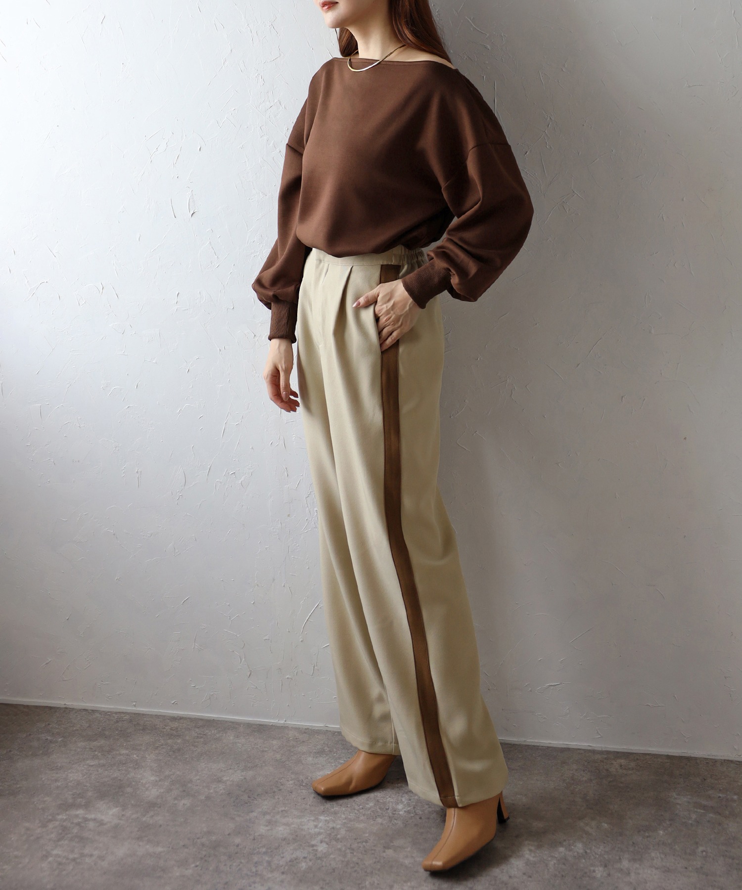 model：H160 着用サイズ：M