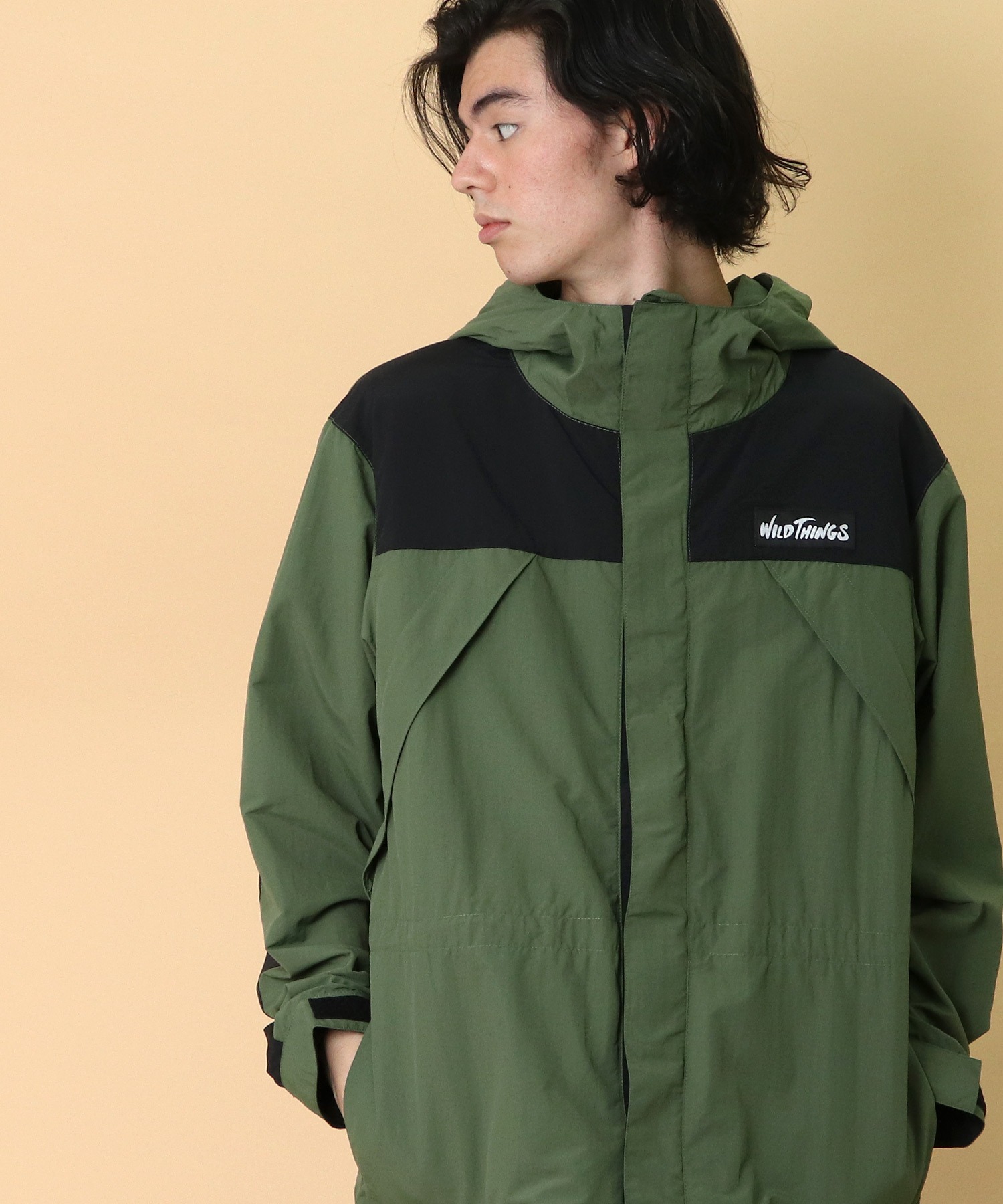 ワイルドシングスCHAMONIX JACKETシャモニージャケット AFNAVY