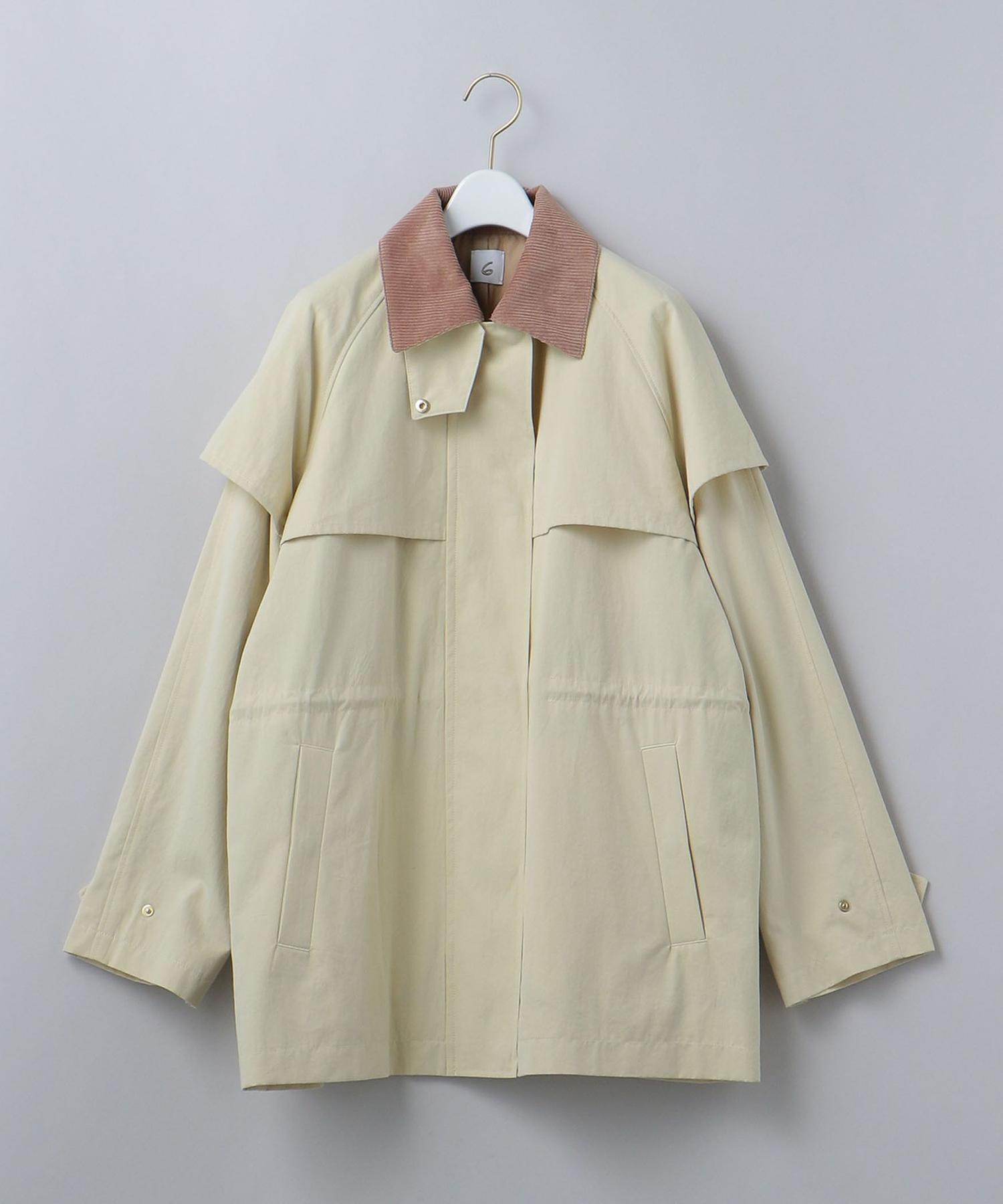 6(ROKU) CORDUROY COLLAR JACKET/ジャケット-