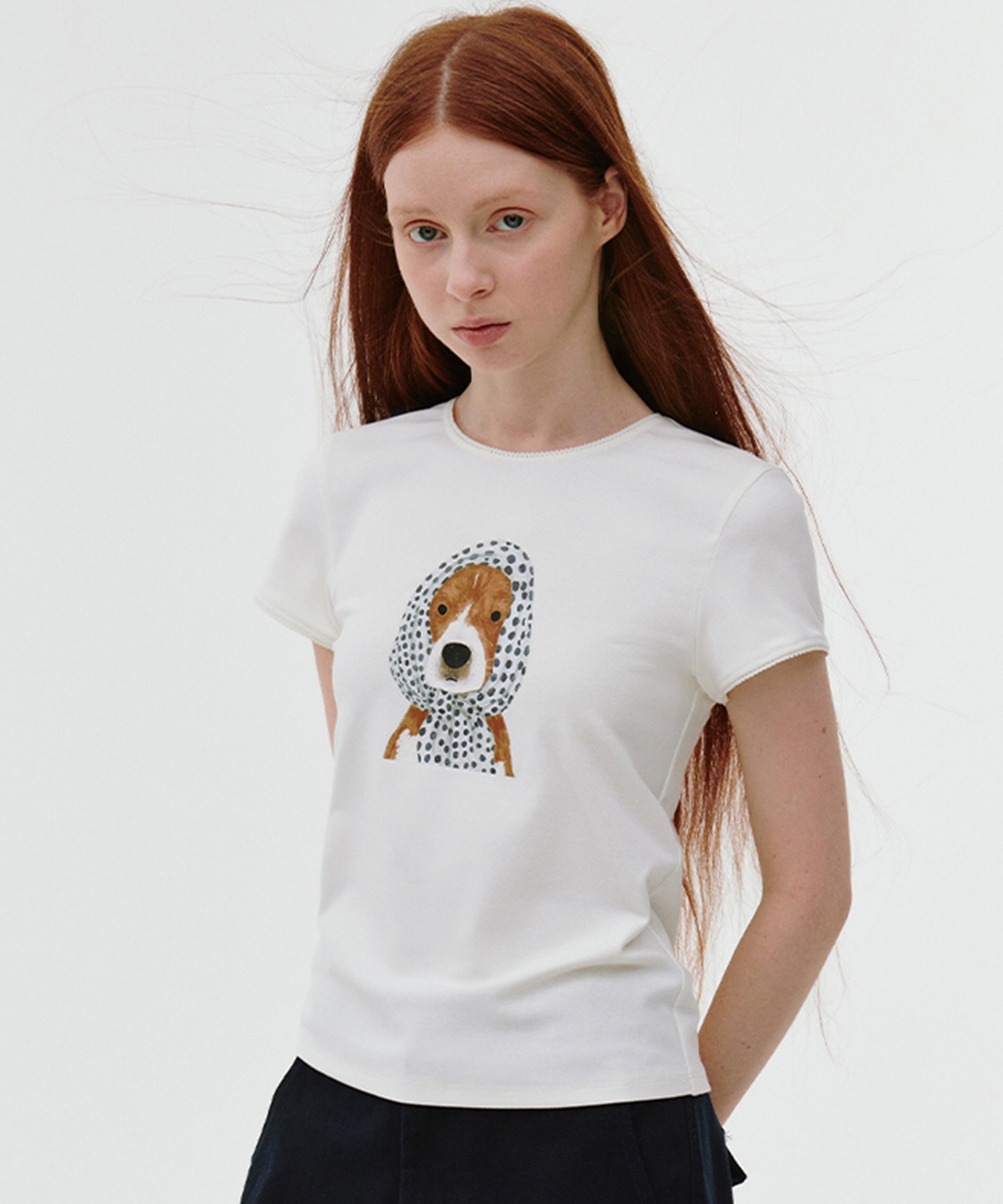 ドッグプリントTシャツ FC25S086【Fano Studios】-ファッション通販 