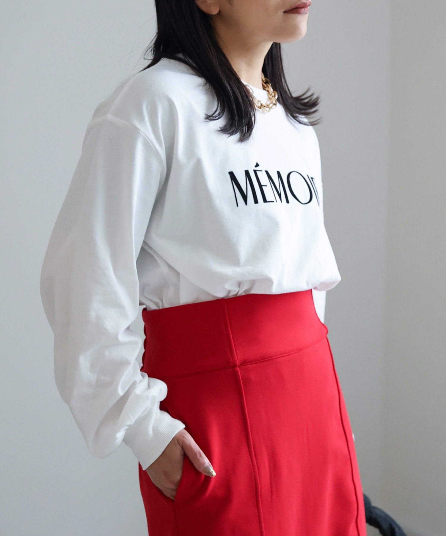 model:156cm  着用サイズ:FREE