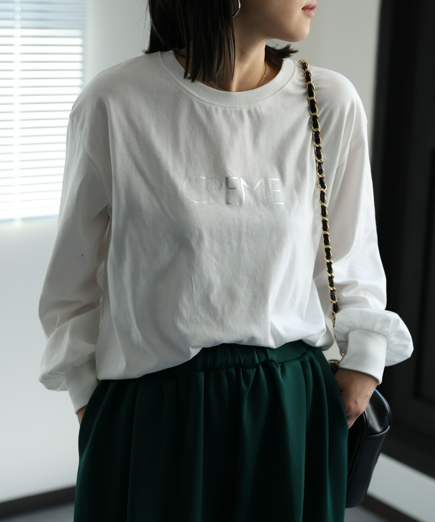 model : 162cm 着用サイズ : FREE