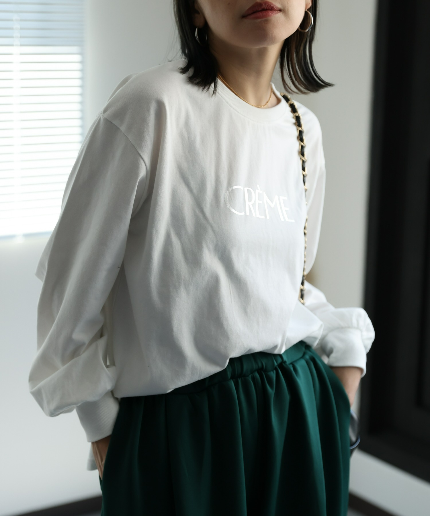 model : 162cm 着用サイズ : FREE