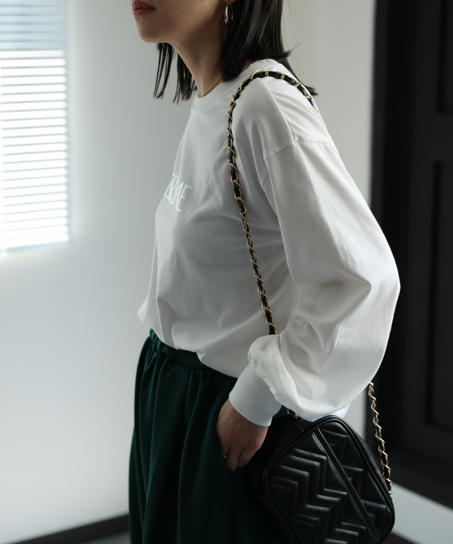 model : 162cm 着用サイズ : FREE