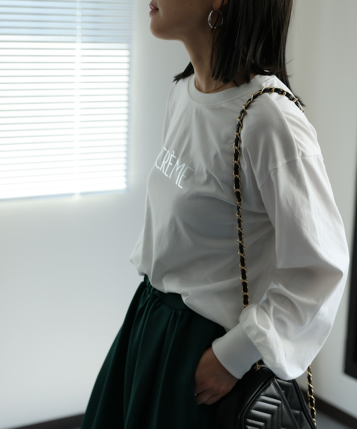 model : 162cm 着用サイズ : FREE