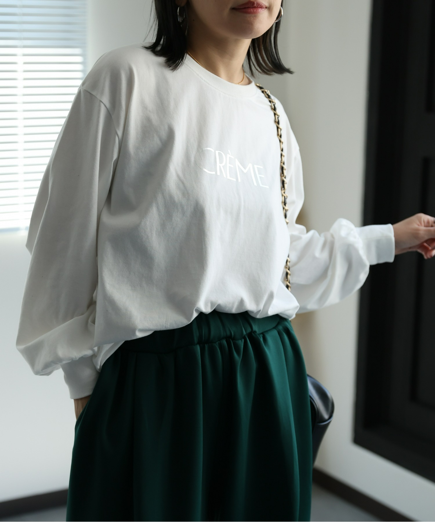 model : 162cm 着用サイズ : FREE