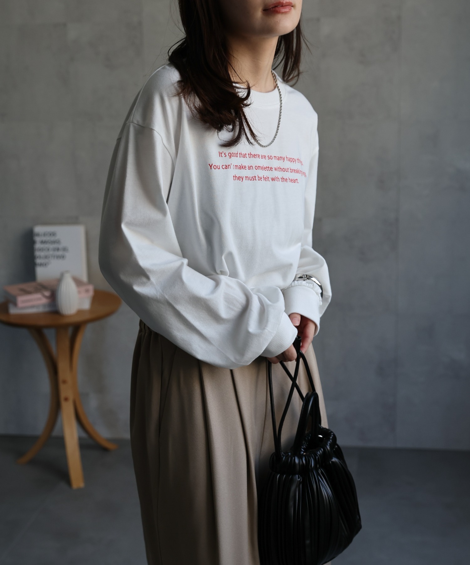 model : 156cm 着用サイズ : FREE