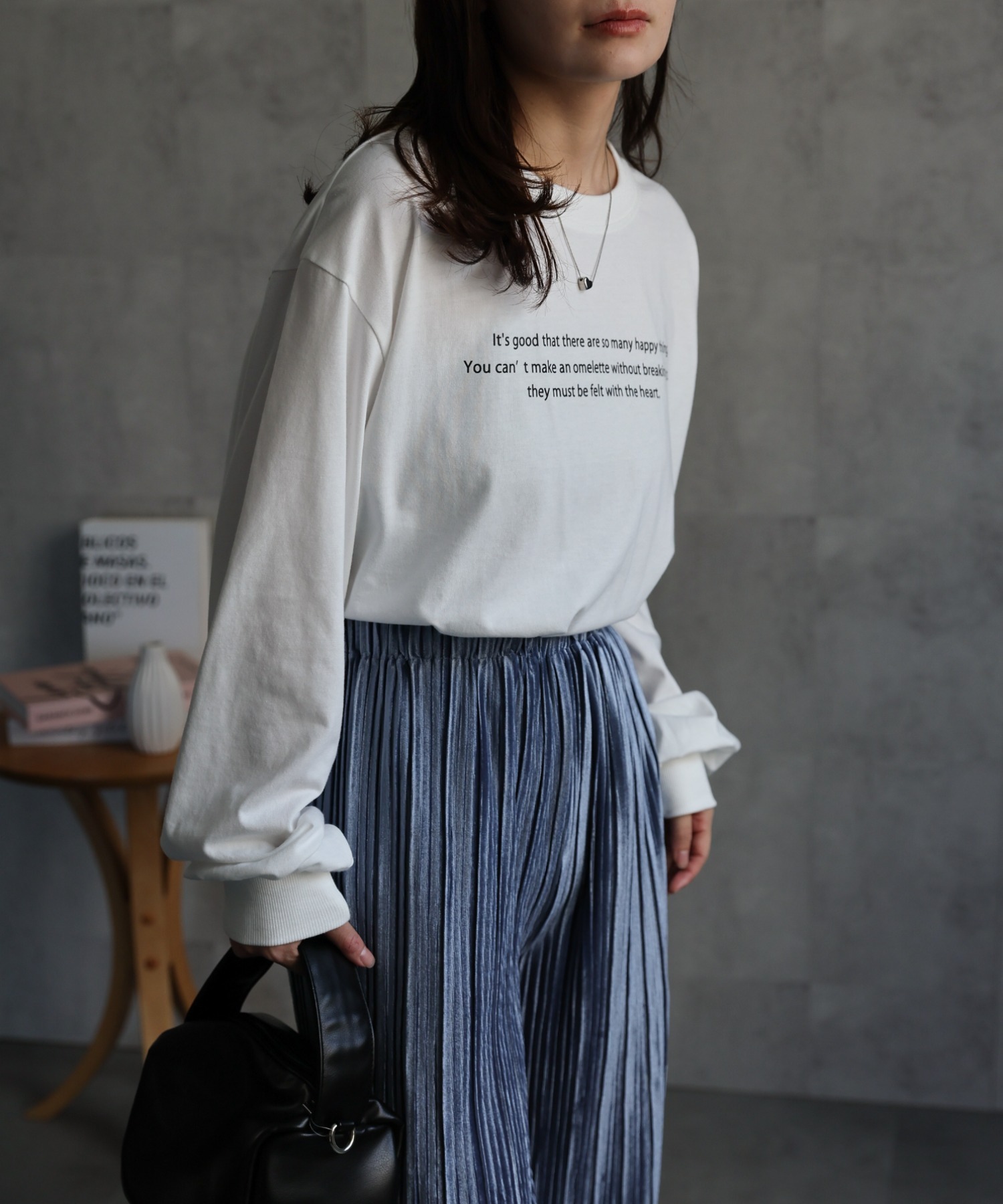 model : 156cm 着用サイズ : FREE