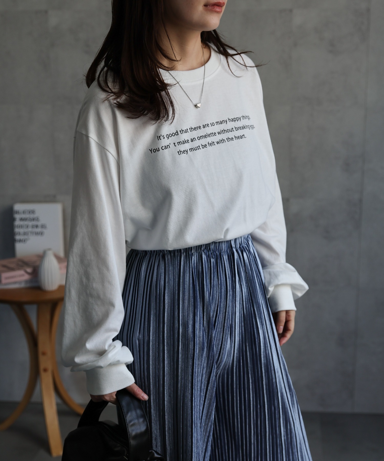 model : 156cm 着用サイズ : FREE