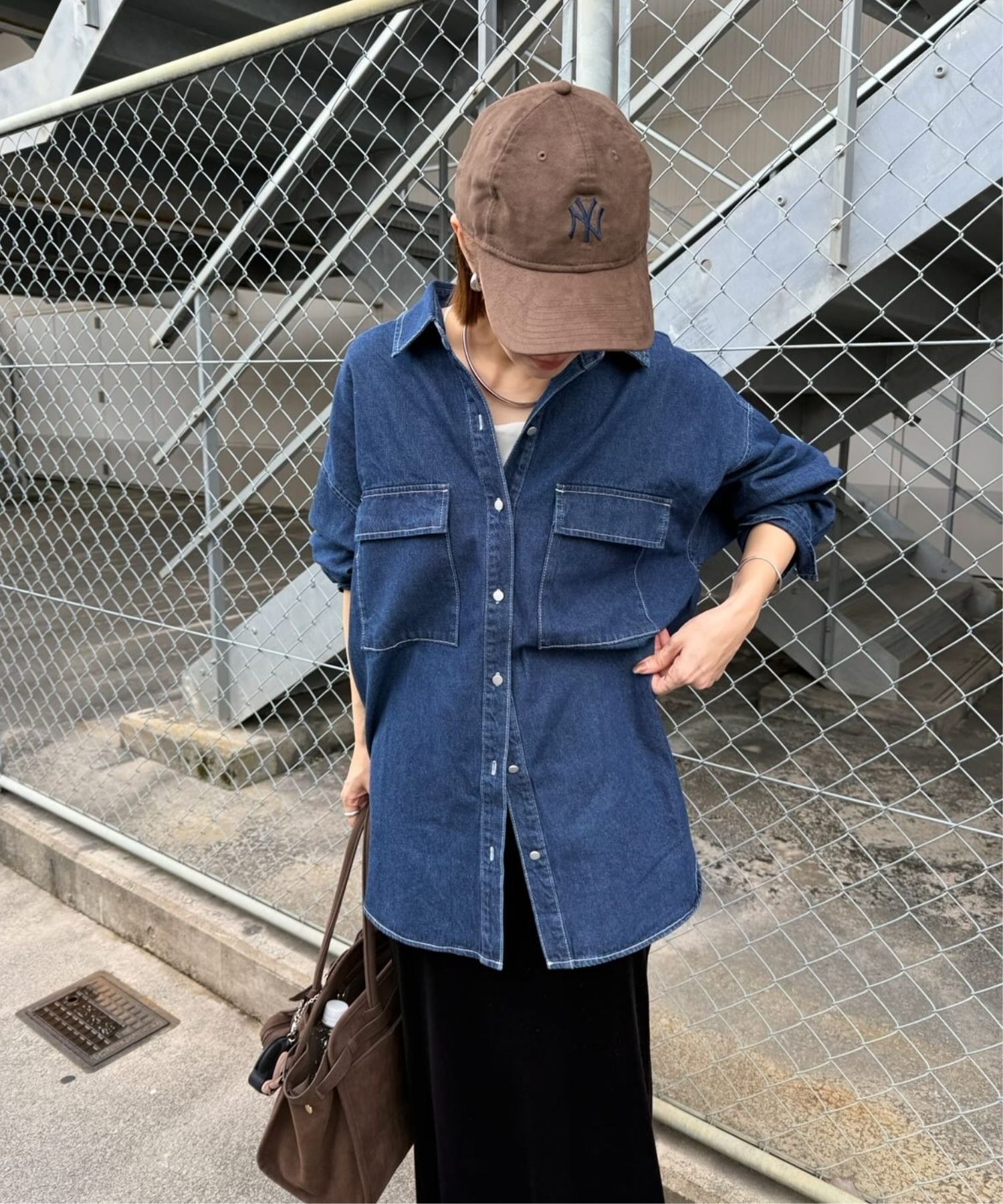 model：H160 着用サイズ：FREE