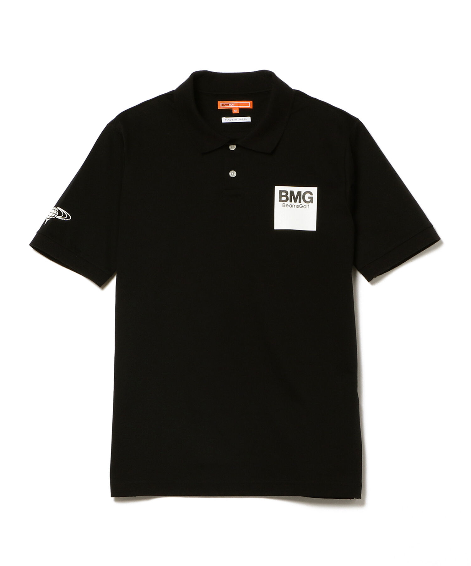 BEAMS GOLF MEN 百貨店 一部予約販売 ORANGE ポロシャツ BMG LABEL グラデーションロゴ