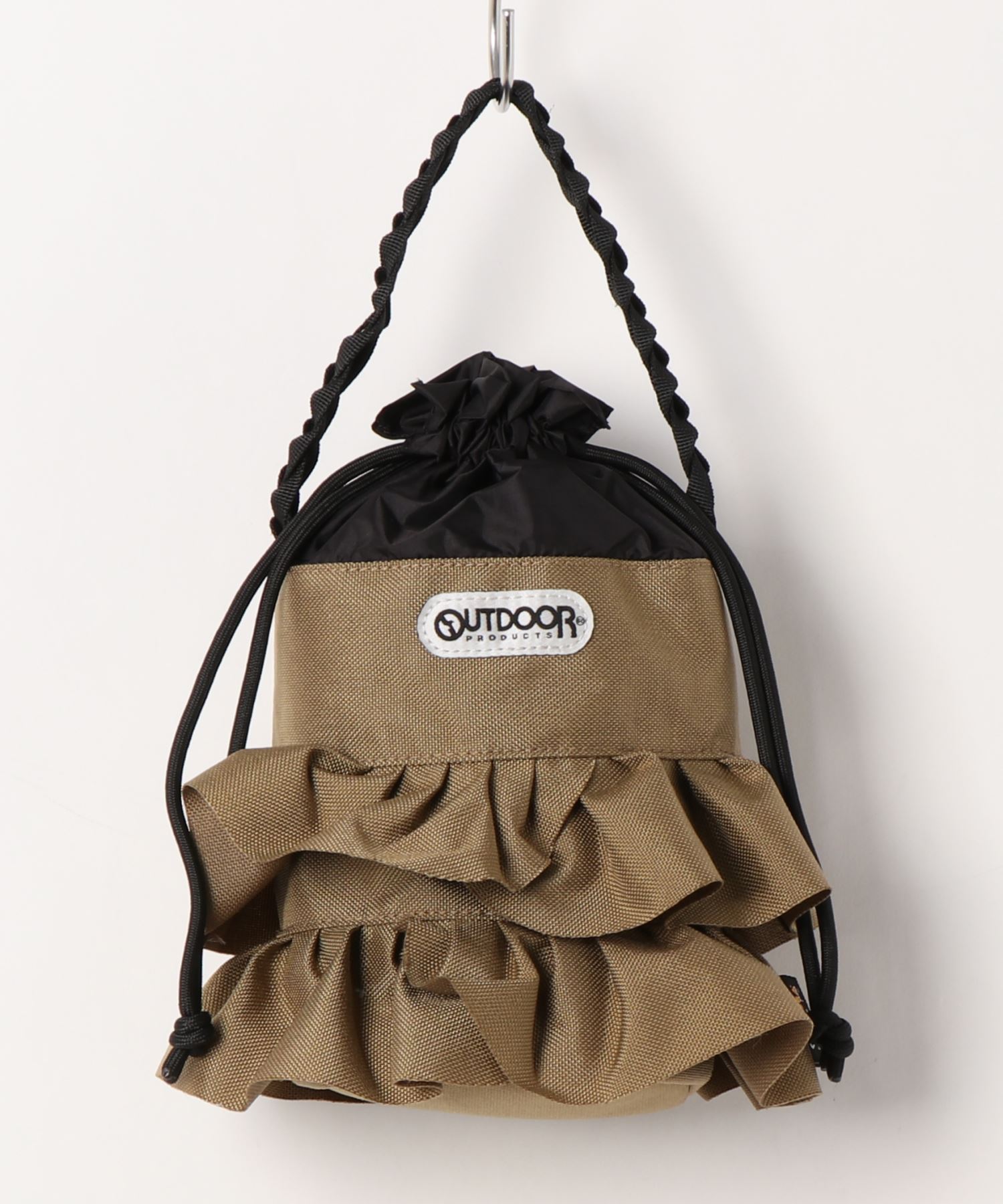 Gasquet 巾着型ナイロンフリルハンドバッグ ブランドロゴ Outdoor Products アウトドアプロダクツ Outdoor Products 公式通販サイト
