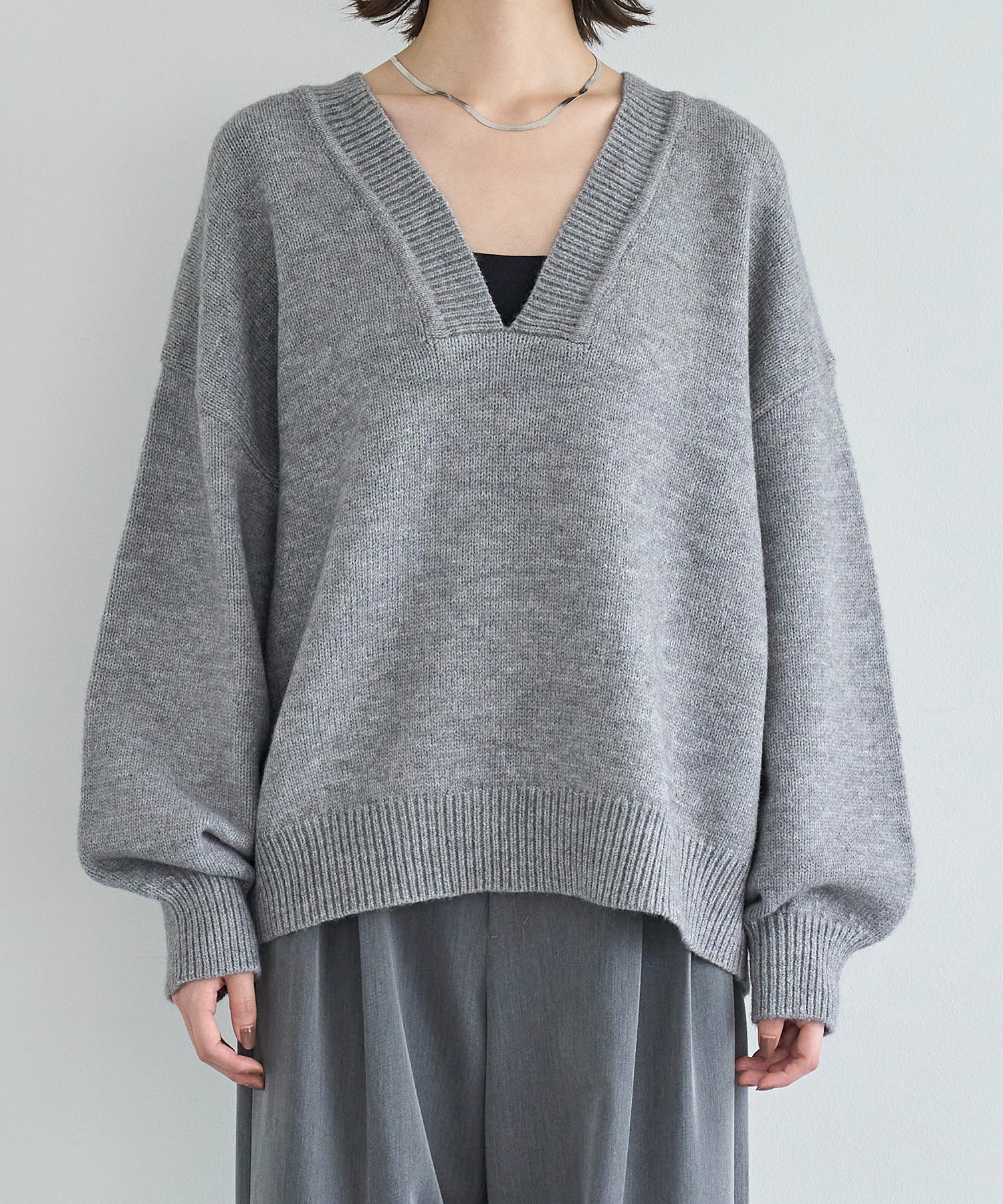 model：H166　着用サイズ：F
