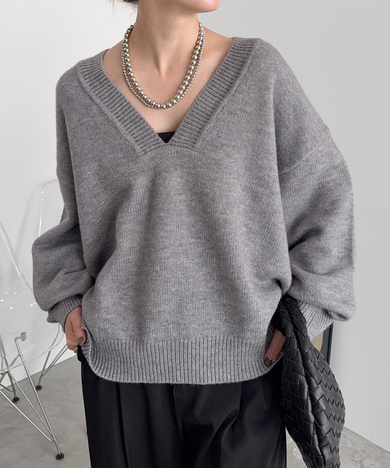 model：H166　着用サイズ：F