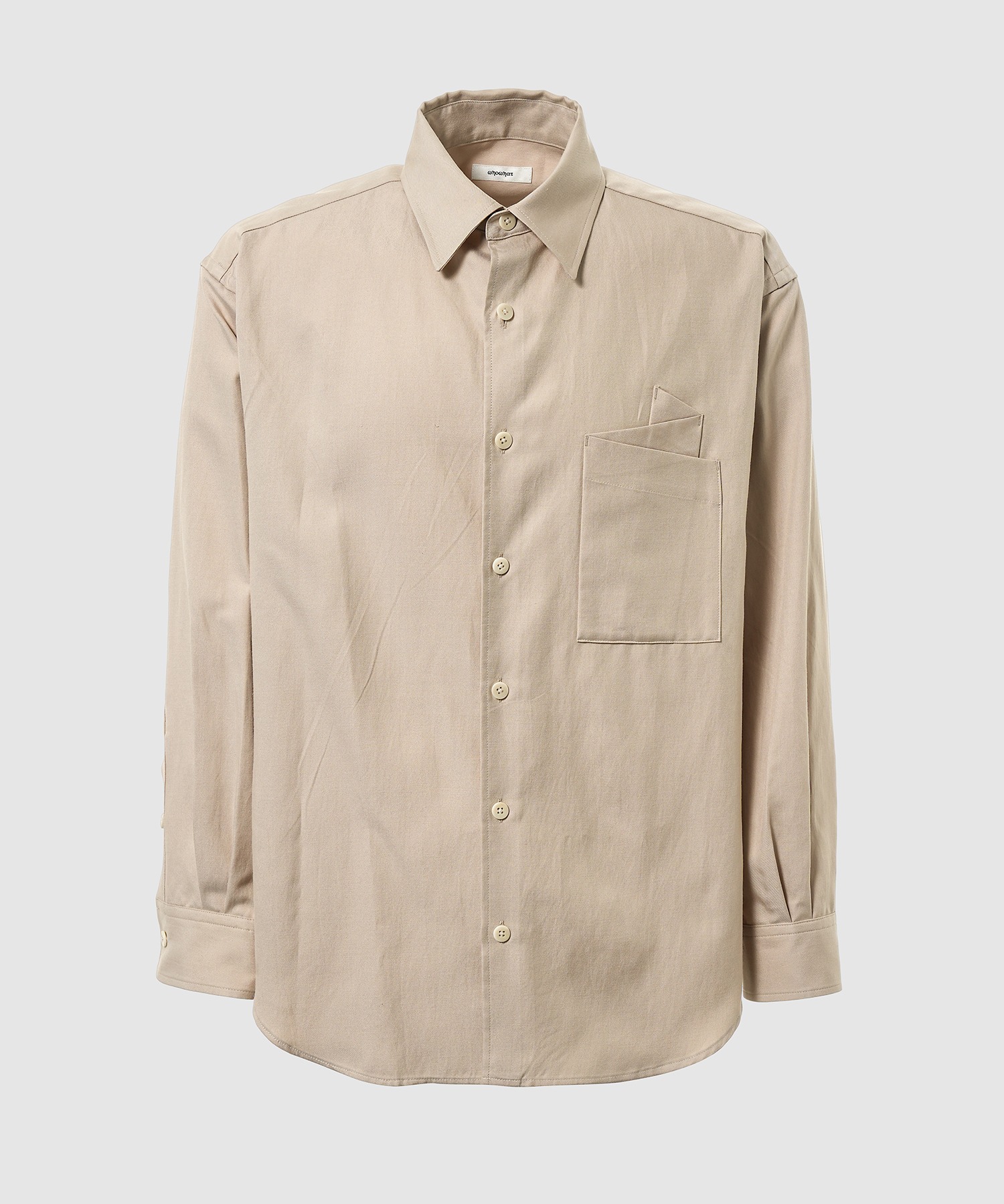 ORIGAMI POCKET SHIRT <LONG SL>