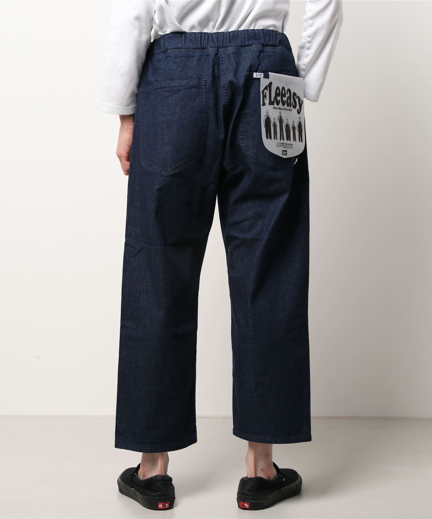 Lee Lee Sale Off リー Fleeasy ストレッチ テーパードシルエット ワイドパンツ イージーパンツ Lee Lee Sale Off リー Fleeasy ストレッチ テーパードシルエット ワイドパンツ イージーパンツ