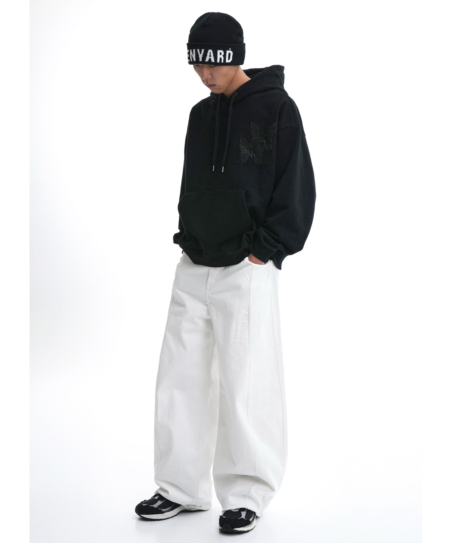 OY/オーワイ』 L.T BUTTERFLY PATCH HOODIE/バタフライパッチ