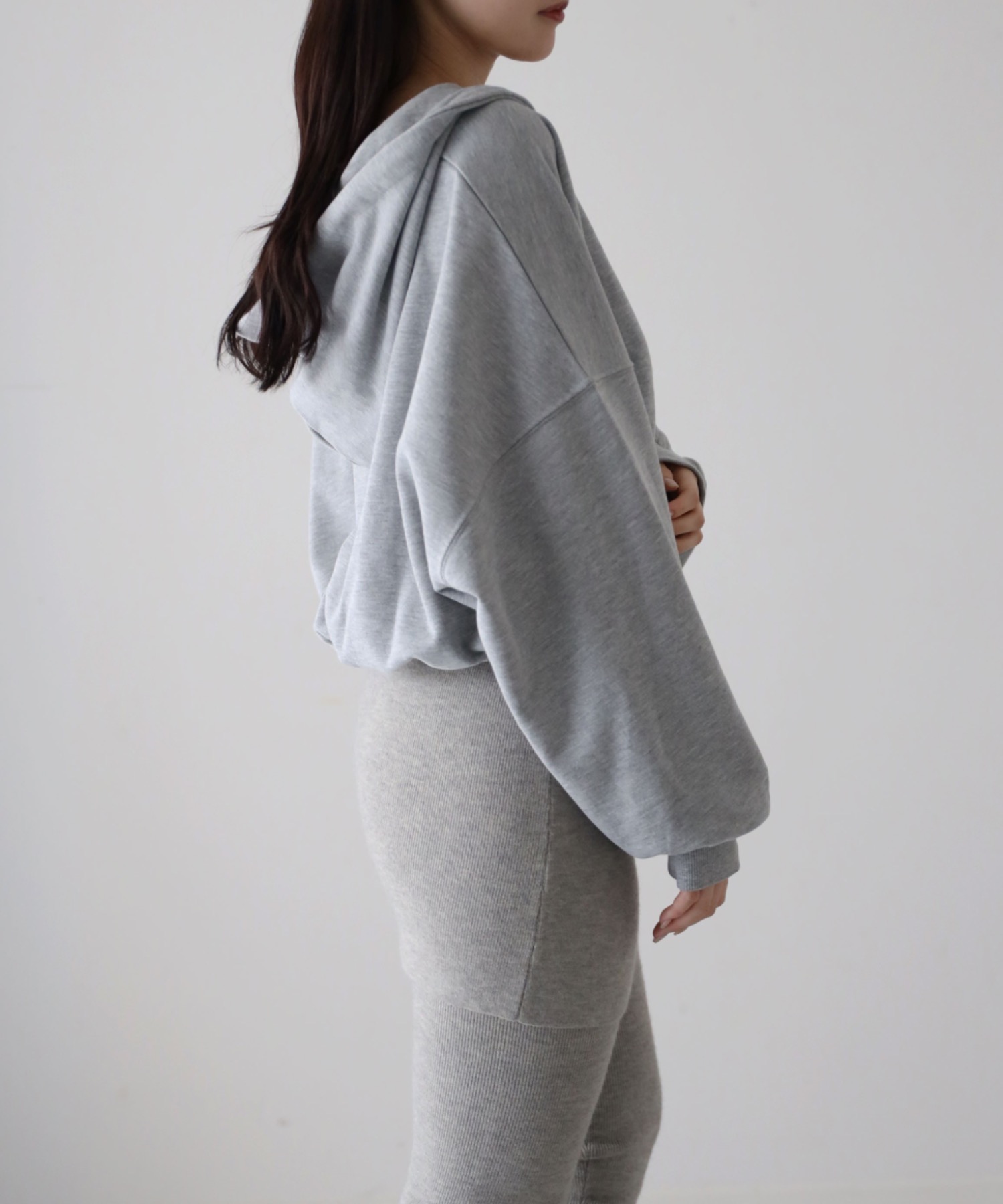 model：164cm. 着用サイズ：FREE