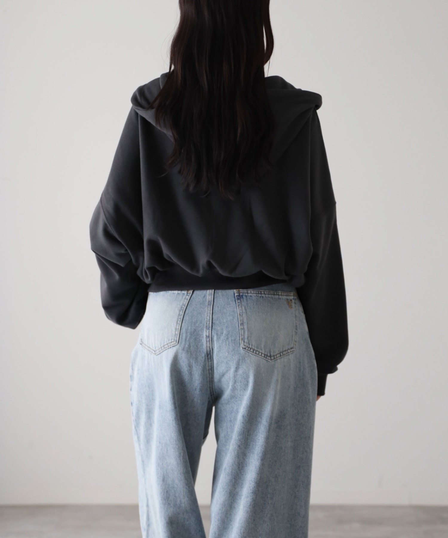 model：164cm. 着用サイズ：FREE