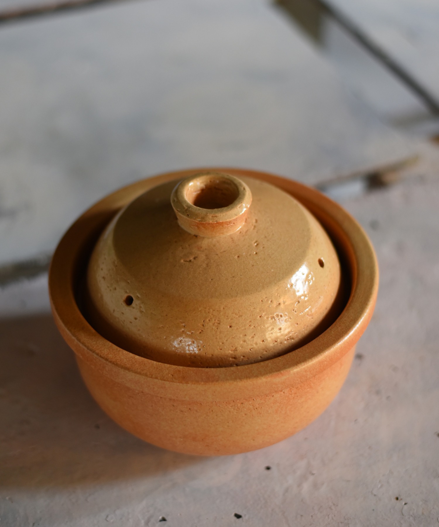 Homeland（ホームランド）信楽焼 米炊き釜3~4合 T.Cオリジナル