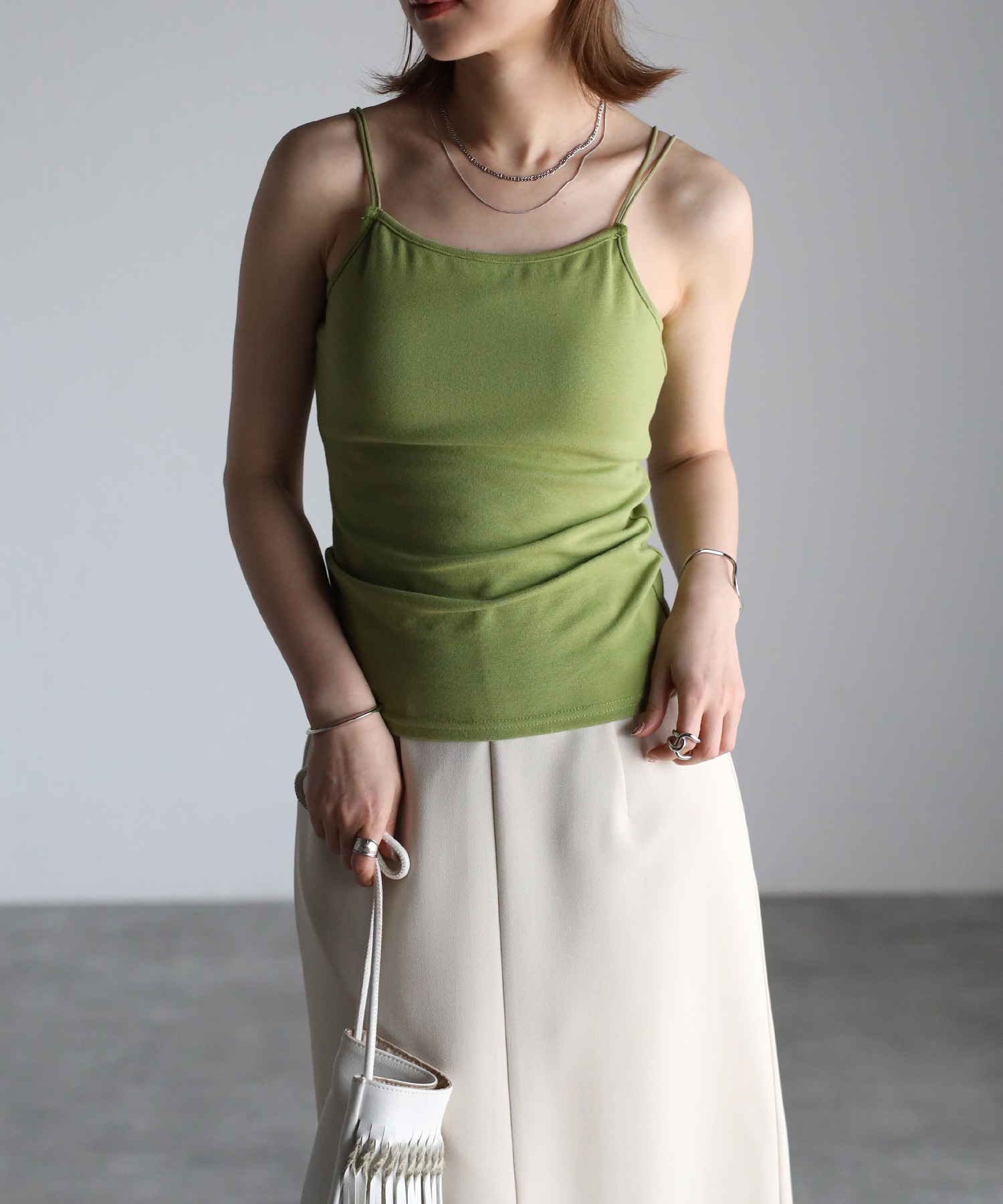 model：H158 着用サイズ：FREE