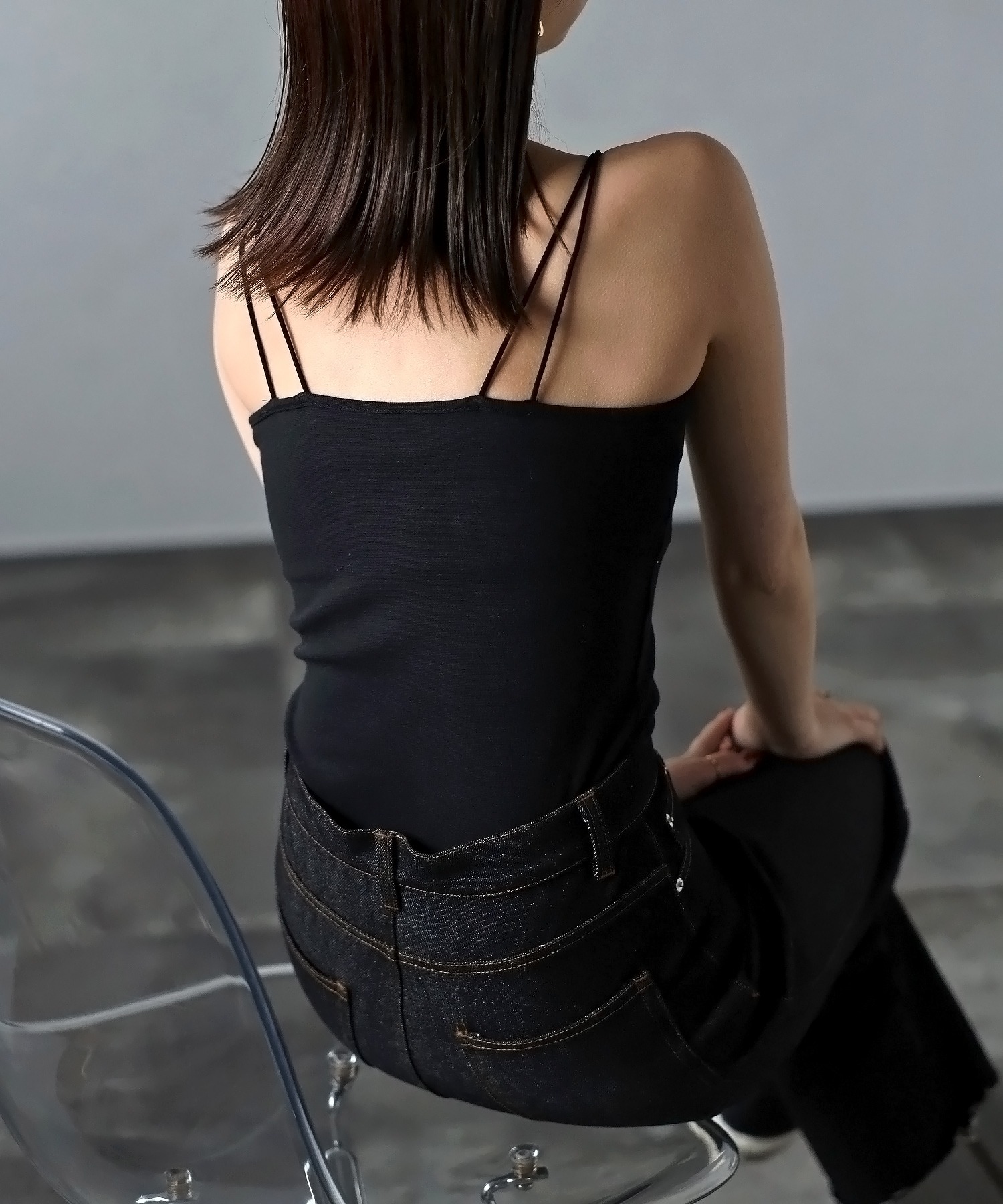 model：H160 着用サイズ：FREE