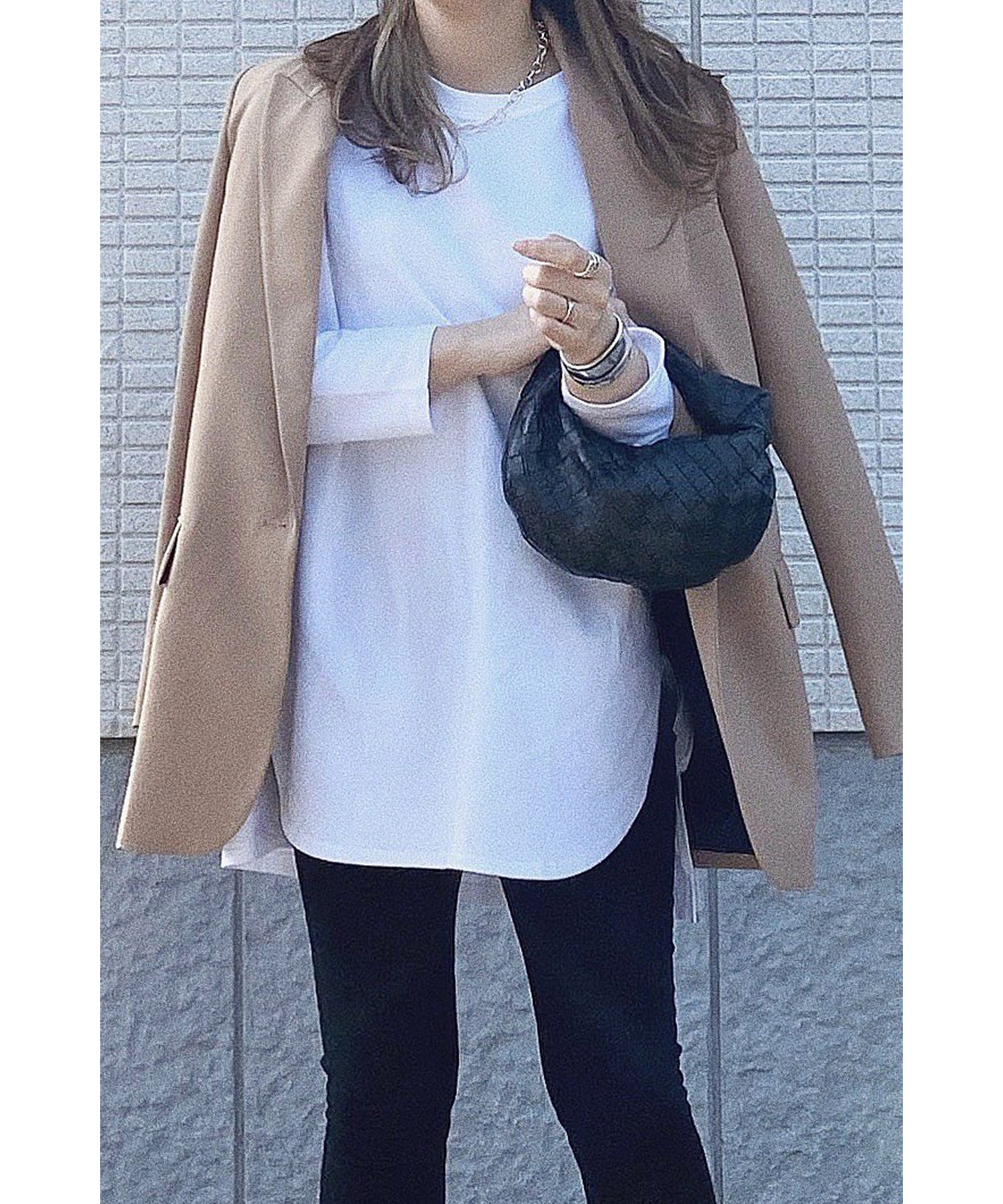 model：H160 着用サイズ：FREE