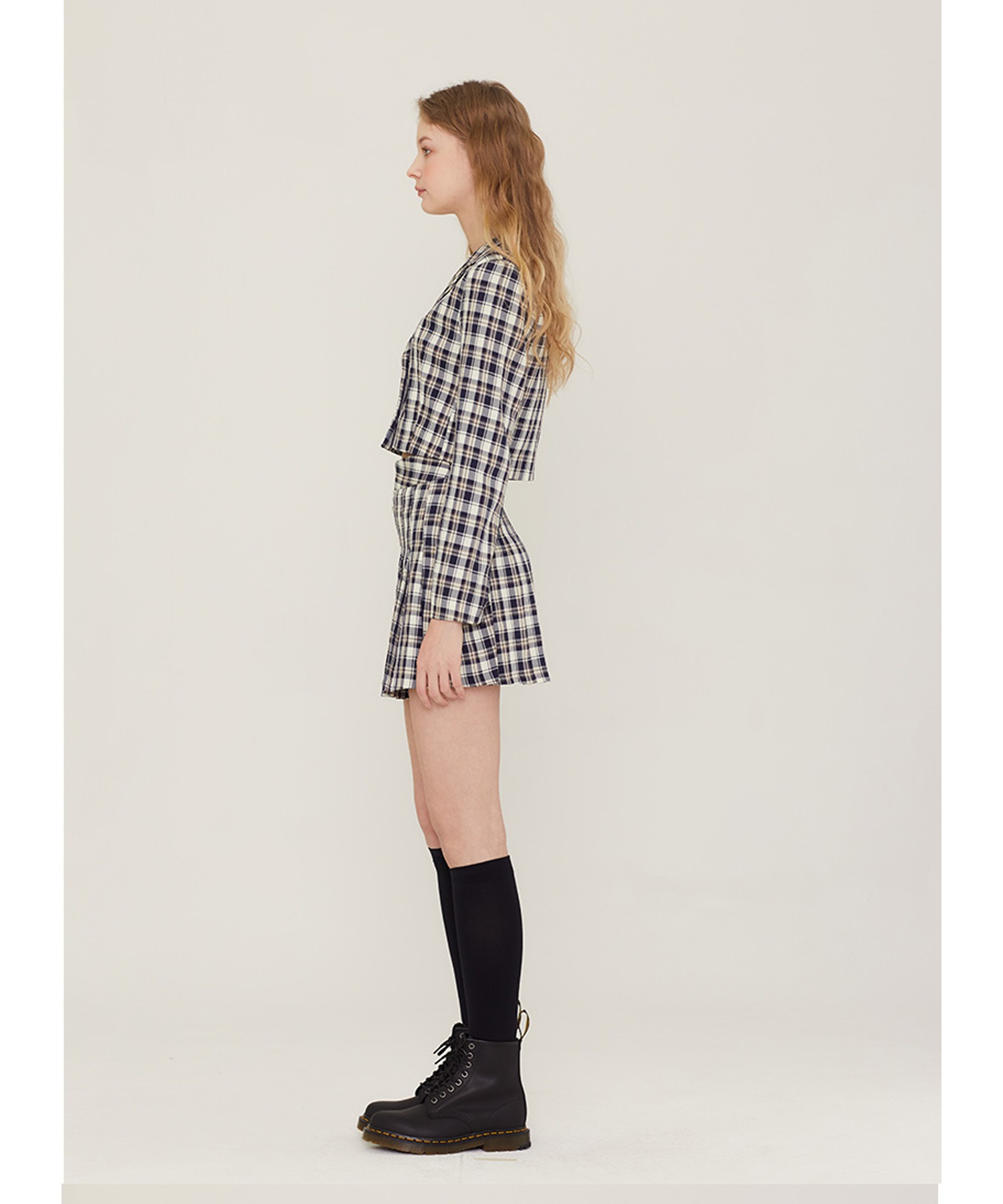 ☆韓国の人気【LUV IS TRUE】☆NM STITCH SKIR.T☆ミニスカート ☆韓国の人気【LUV IS TRUE】☆NM STITCH SKIR.T☆ミニスカート