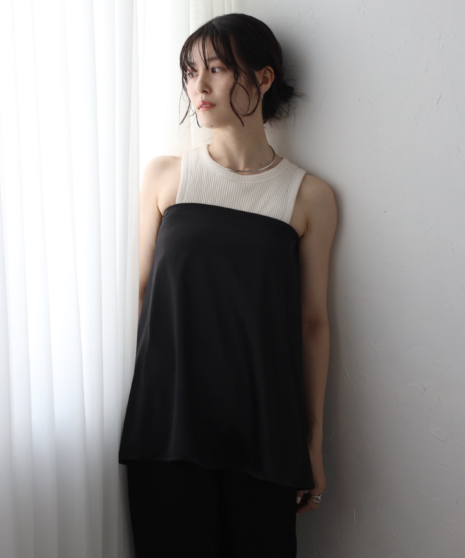 model：H160 着用サイズ：FREE