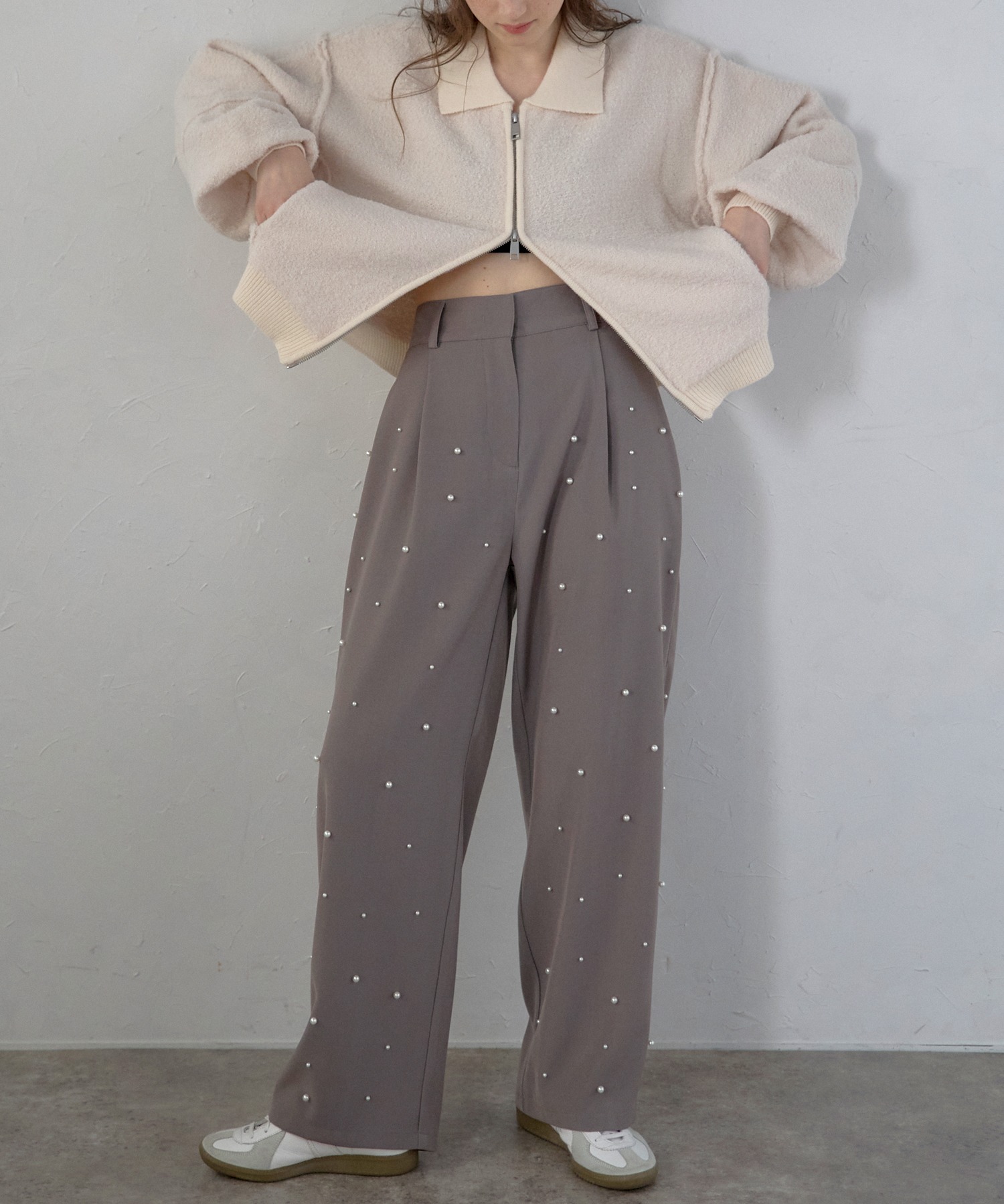 model：H164 着用サイズ：FREE
