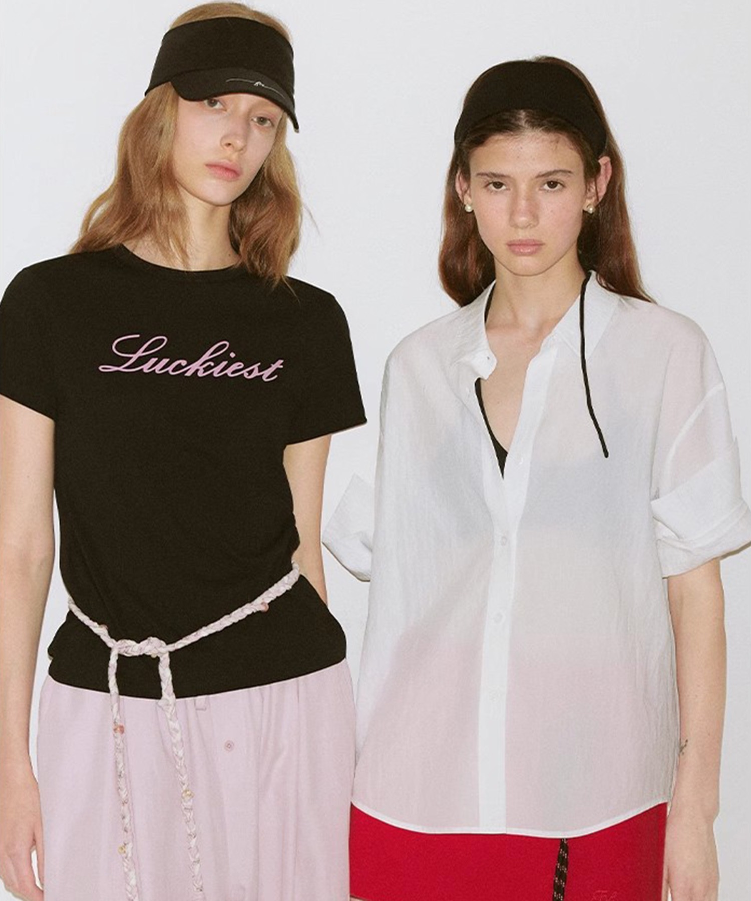 シンプルデザイン レタリングプリント 半袖Tシャツ FX25S403