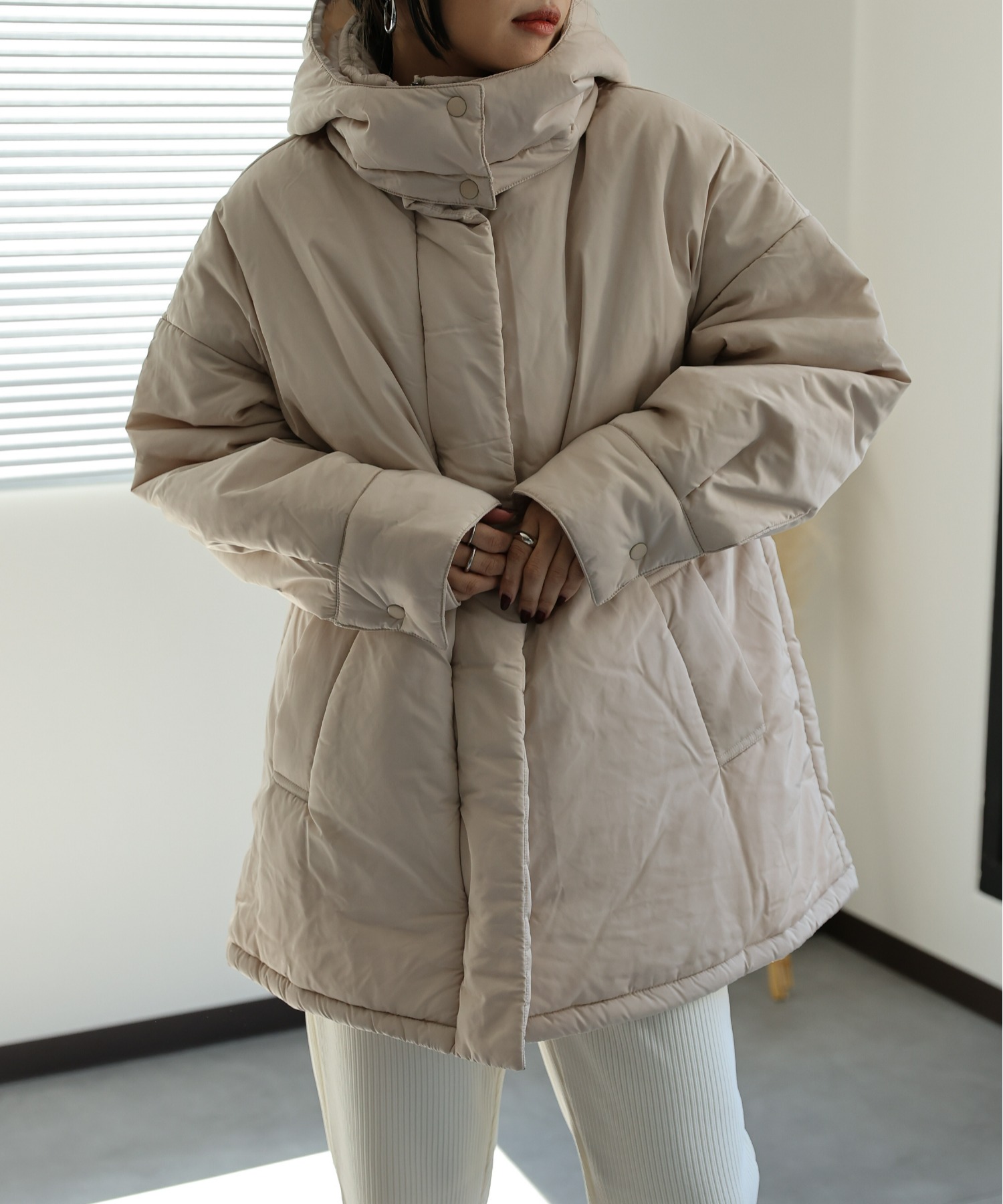 model:162㎝　着用サイズ:FREE
