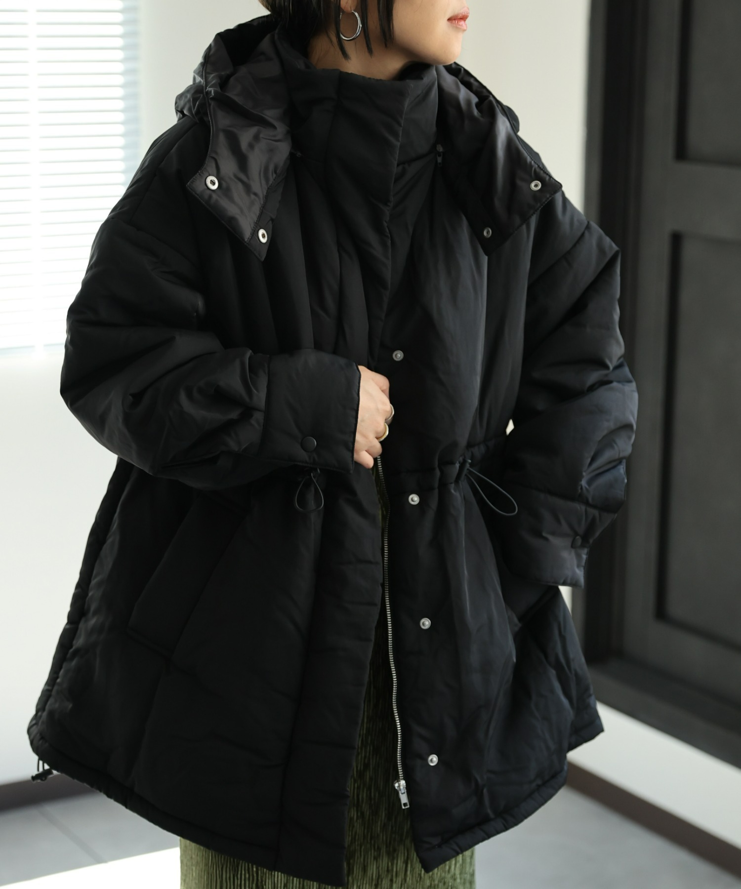 model:162㎝　着用サイズ:FREE