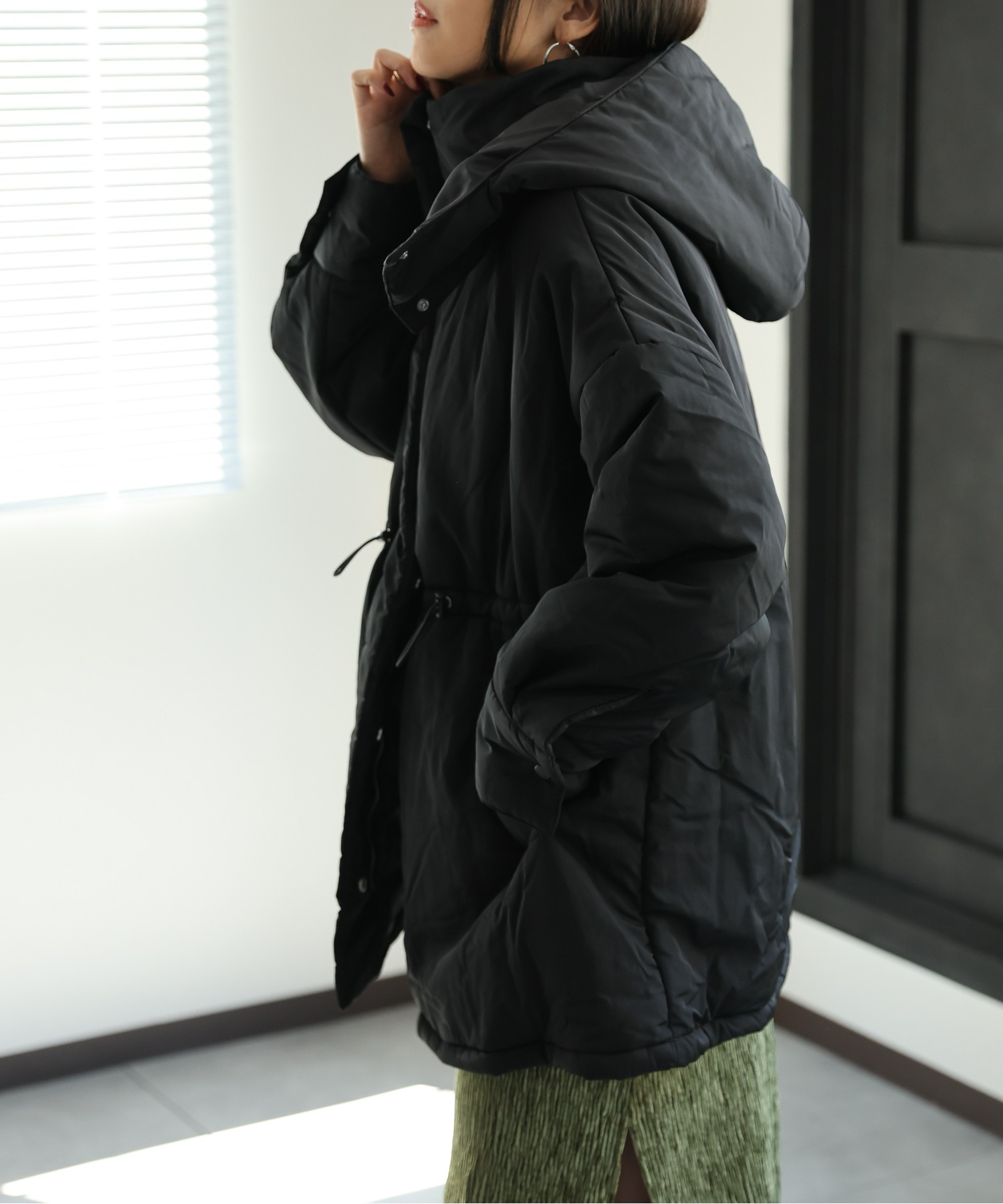 model:162㎝　着用サイズ:FREE
