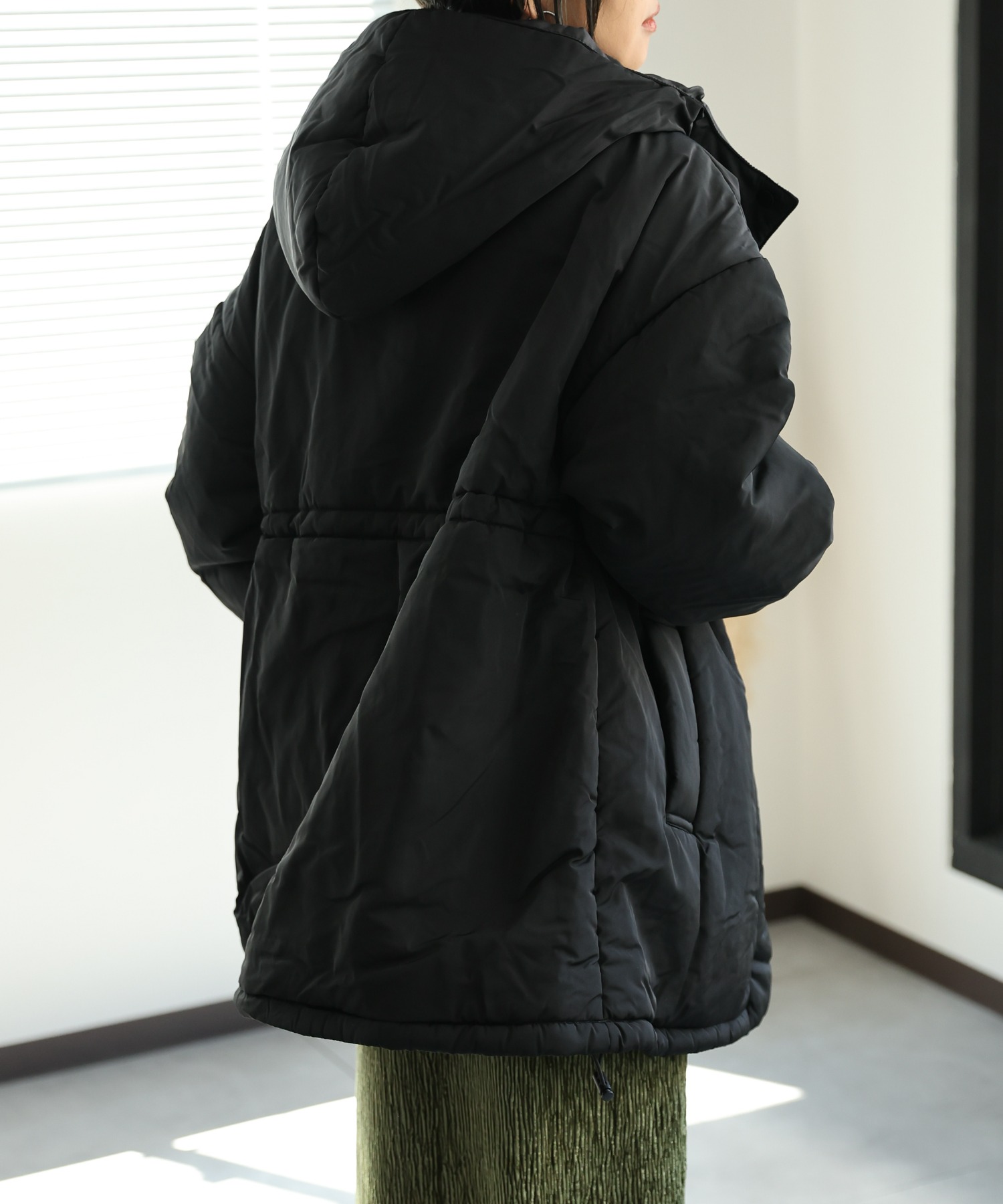 model:162㎝　着用サイズ:FREE