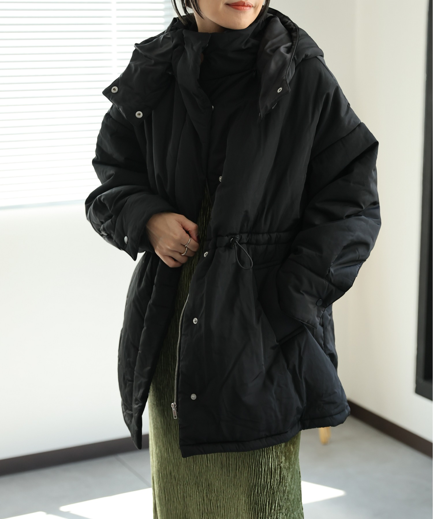model:162㎝　着用サイズ:FREE