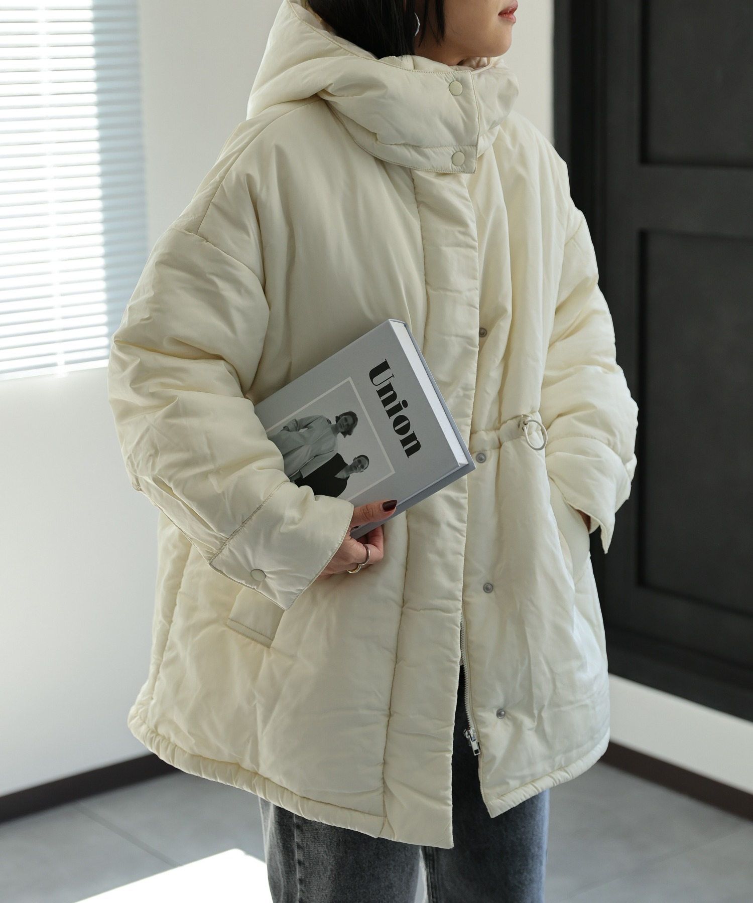 model:162㎝　着用サイズ:FREE