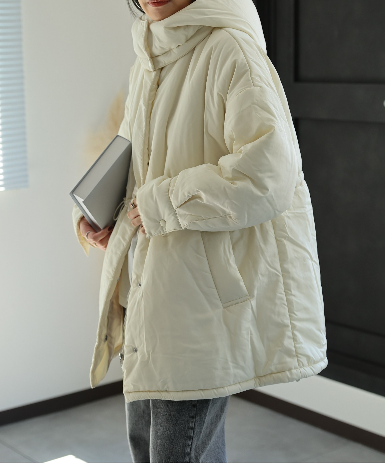 model:162㎝　着用サイズ:FREE