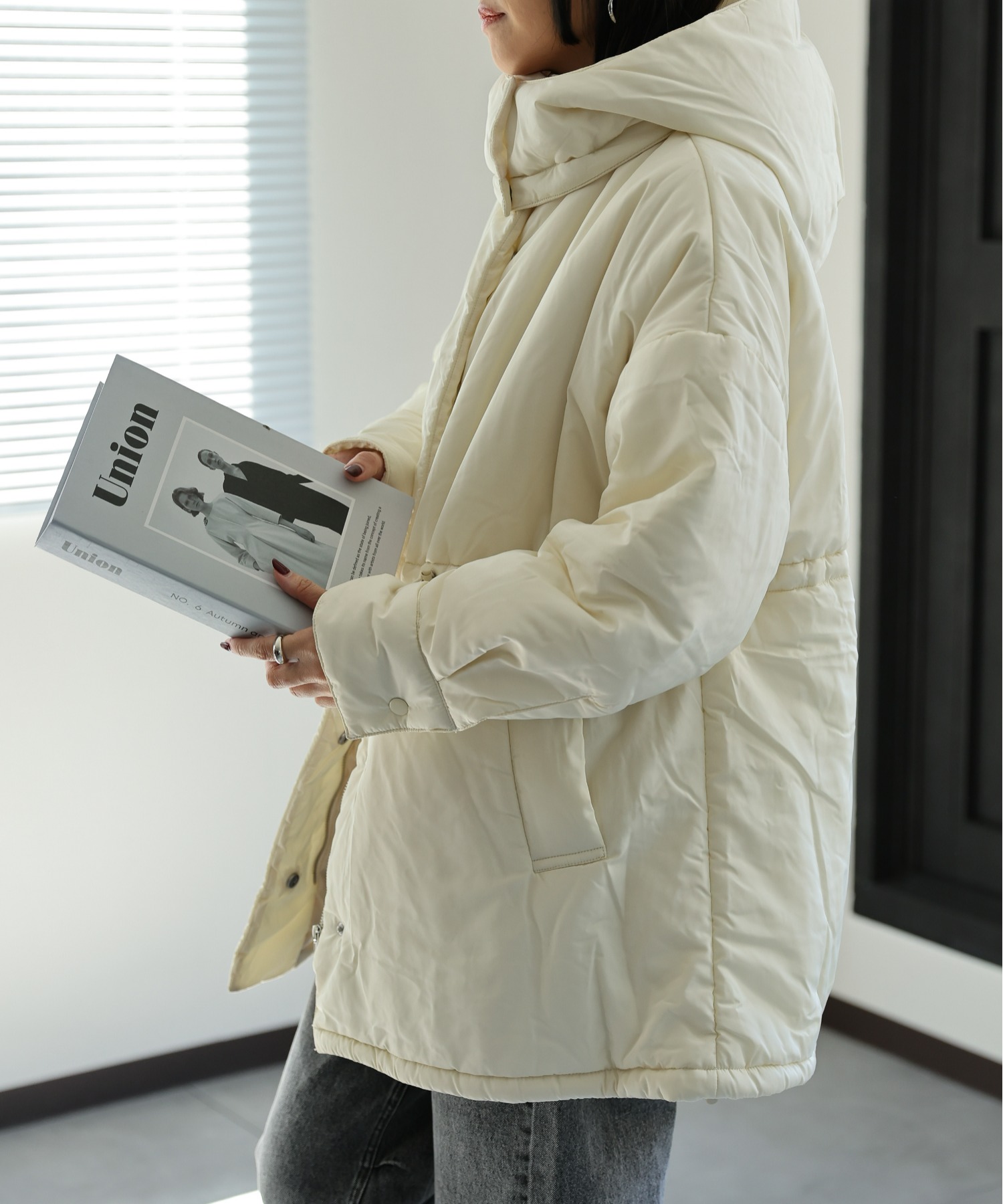 model:162㎝　着用サイズ:FREE