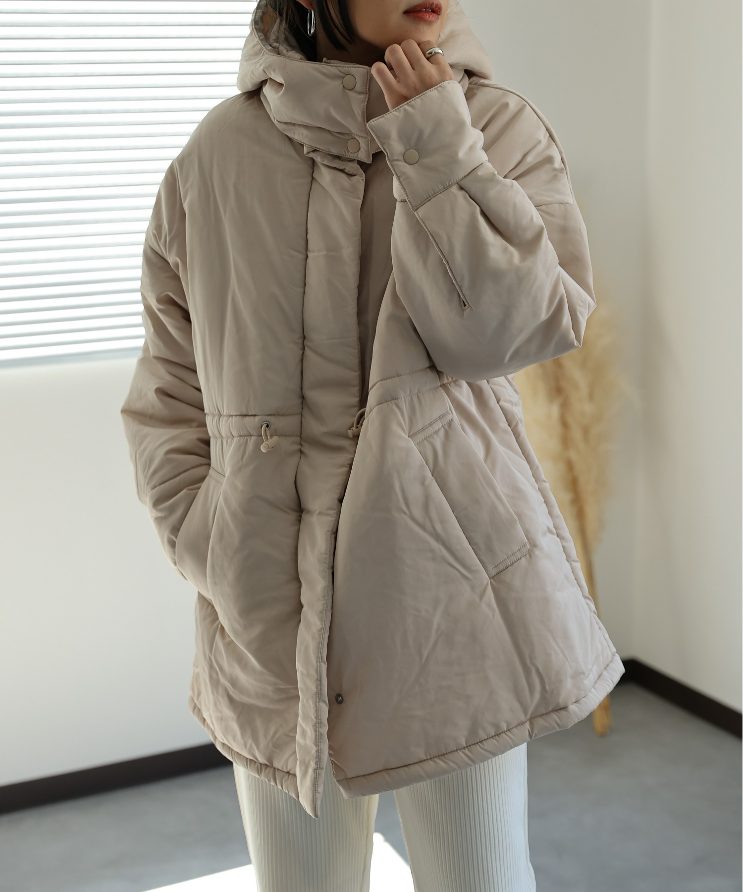 model:162㎝　着用サイズ:FREE