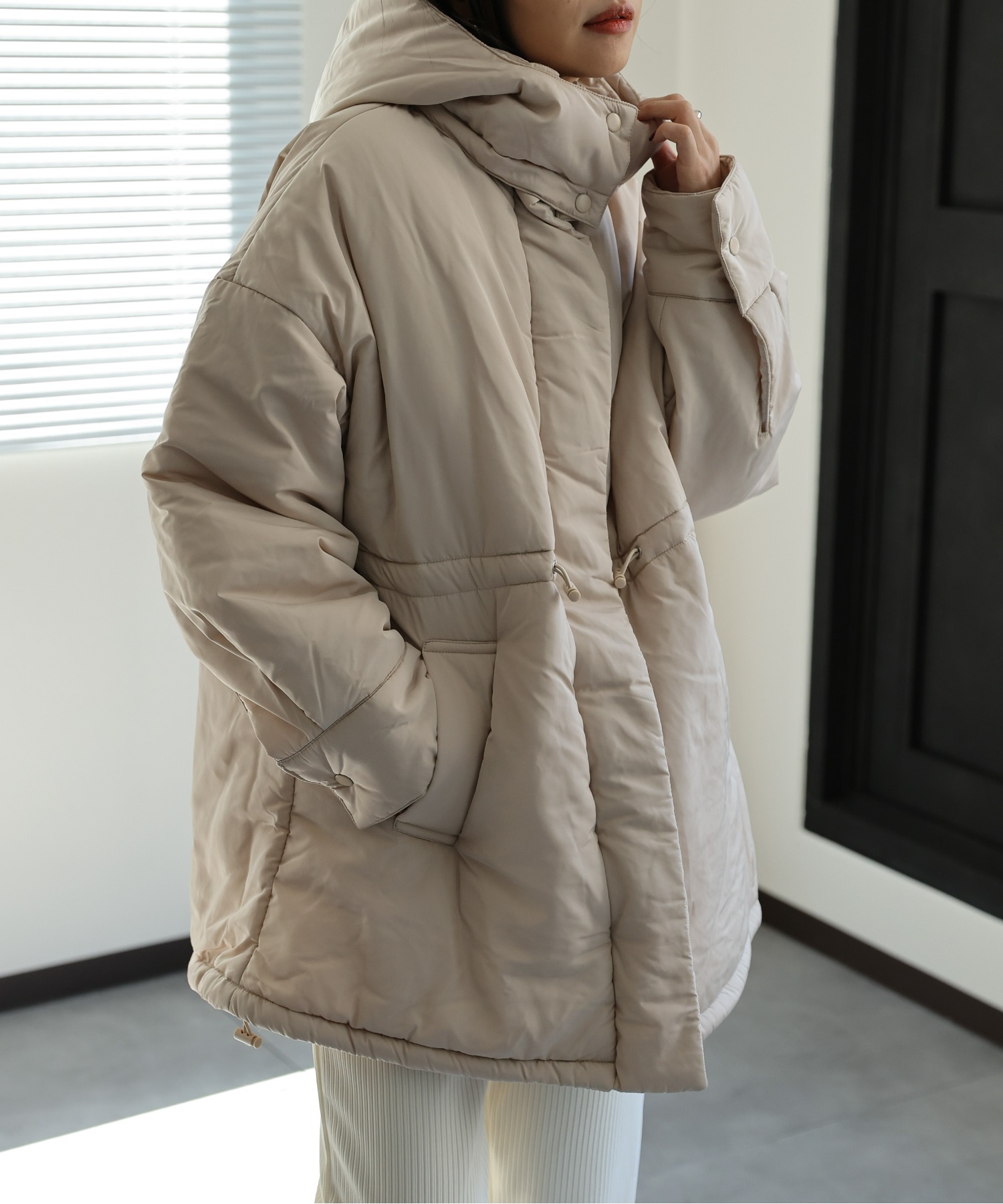 model:162㎝　着用サイズ:FREE