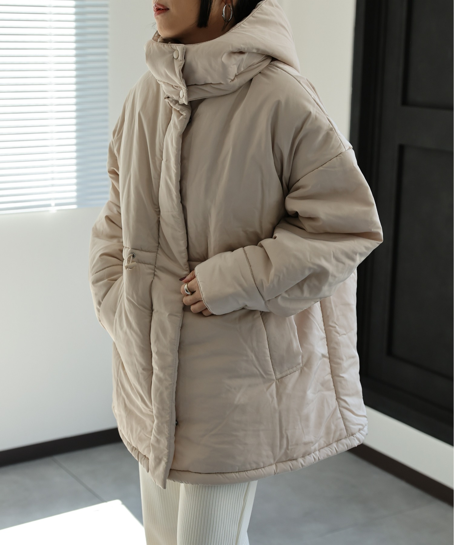 model:162㎝　着用サイズ:FREE