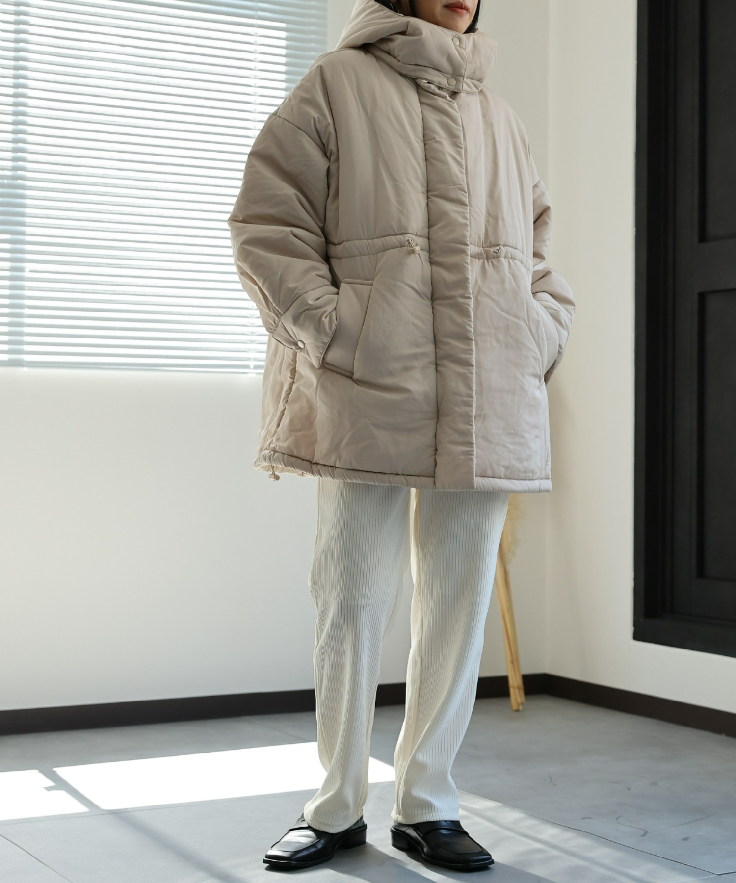 model:162㎝　着用サイズ:FREE
